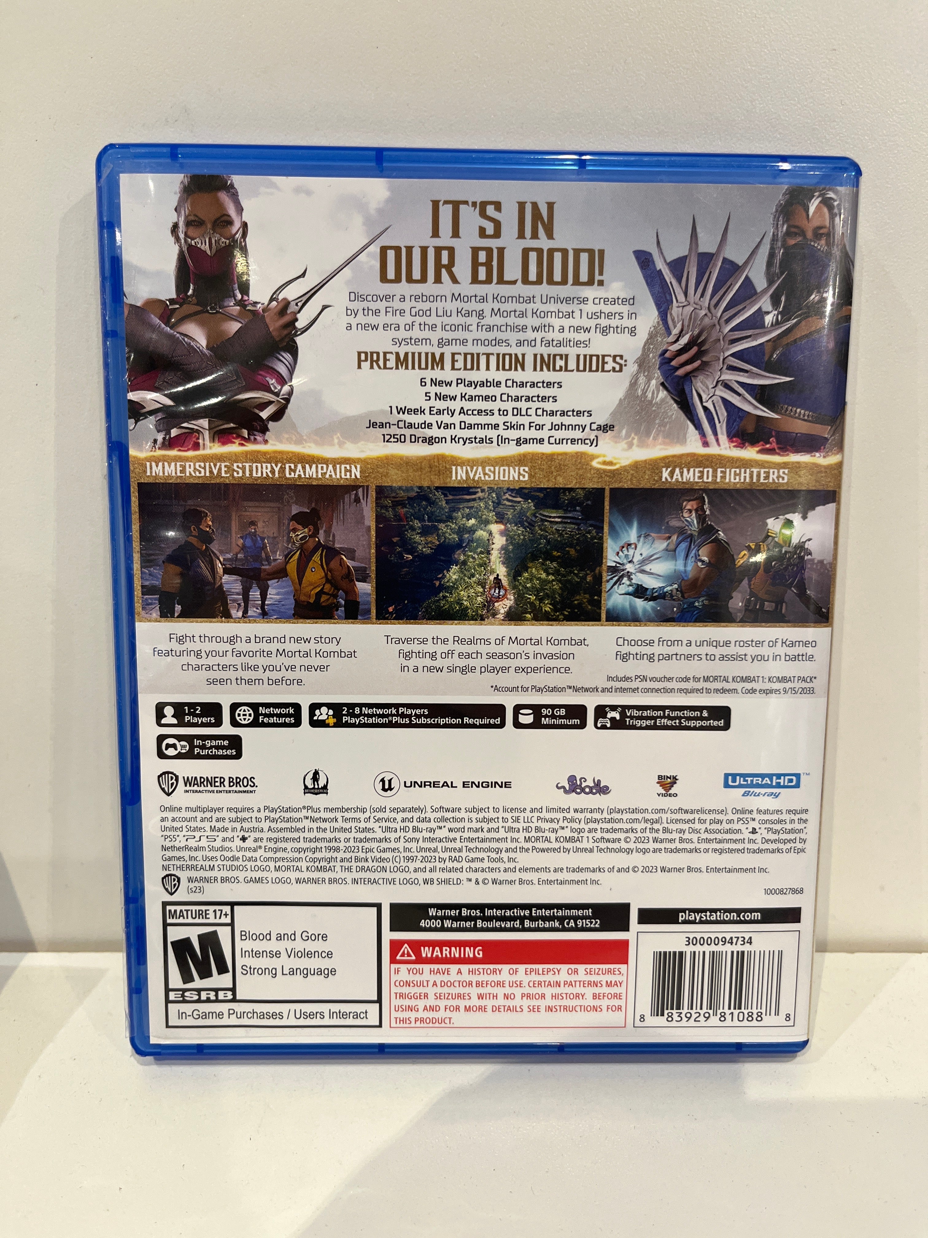 Mortal Kombat 1 [Premium Edition] - Playstation 5 - Image 2