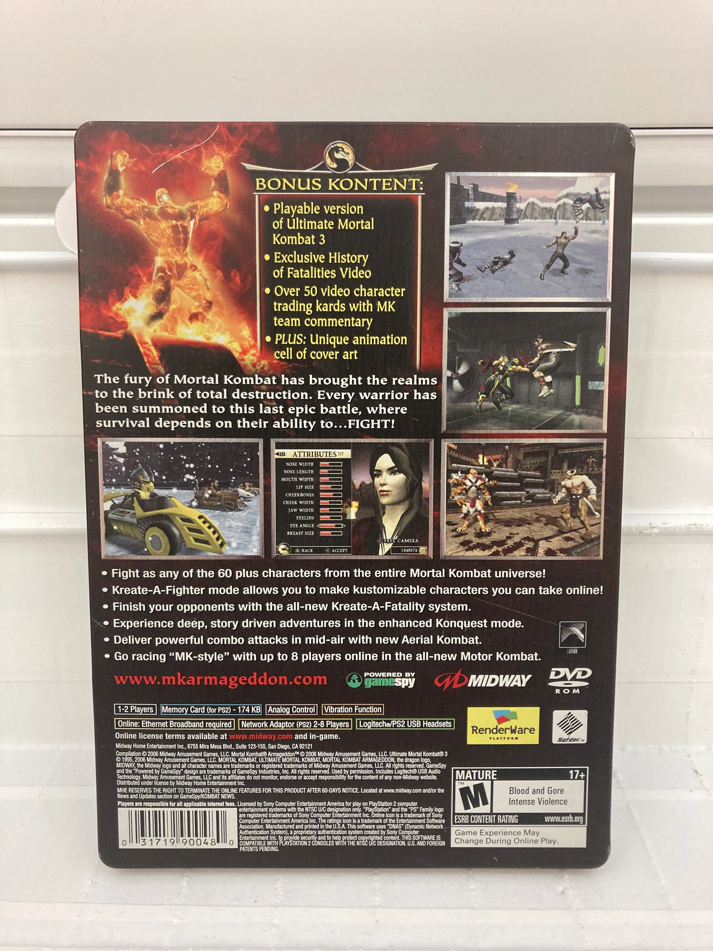Mortal Kombat Armageddon [Premium Edition] - Playstation 2 - Image 2