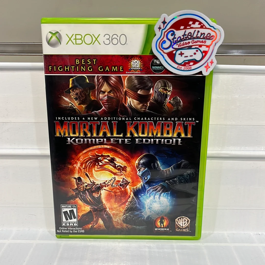 Mortal Kombat Komplete Edition - Xbox 360