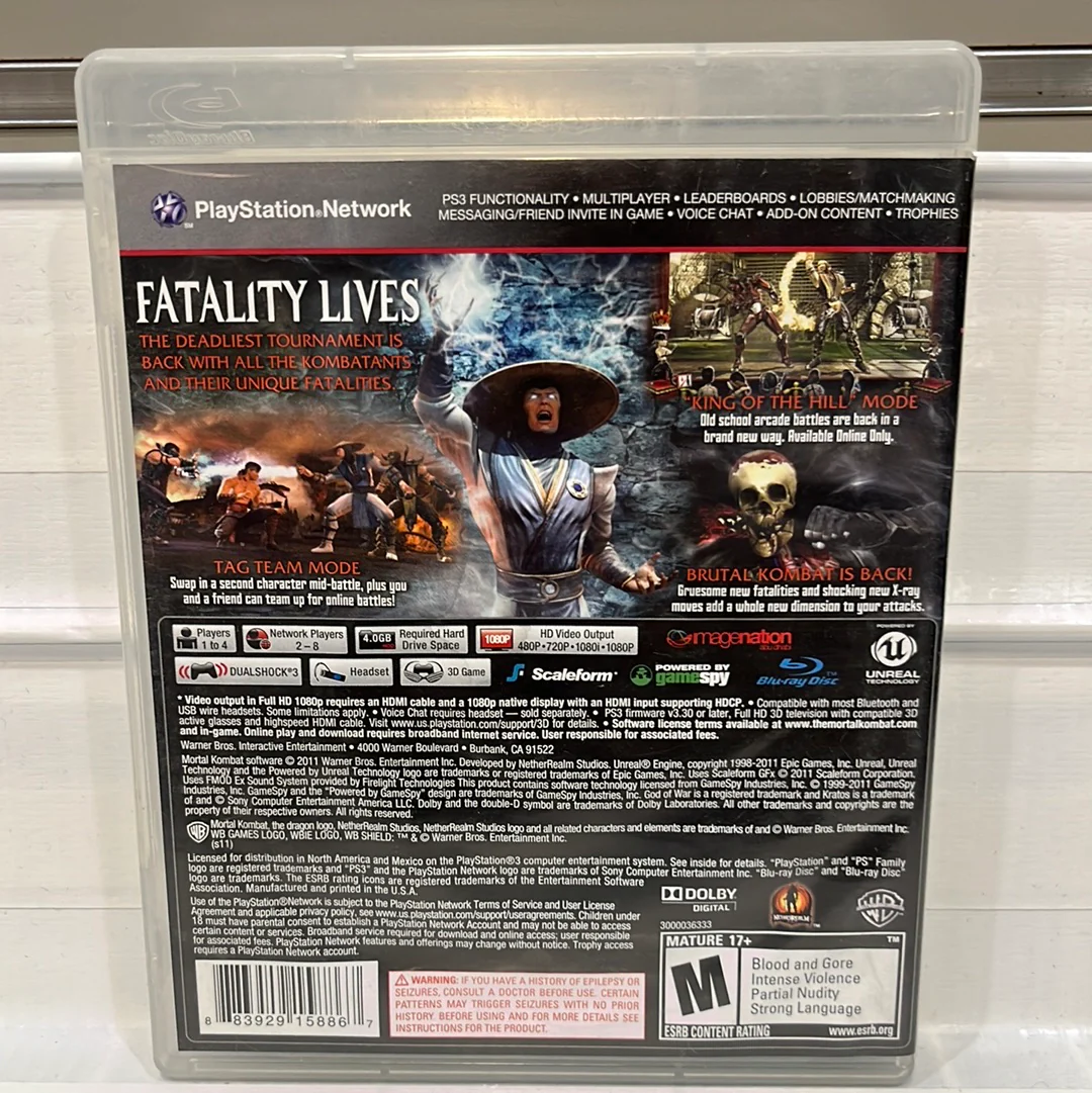 Mortal Kombat - Playstation 3 - Image 2