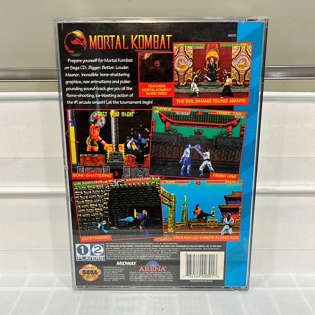 Mortal Kombat - Sega CD - Image 2
