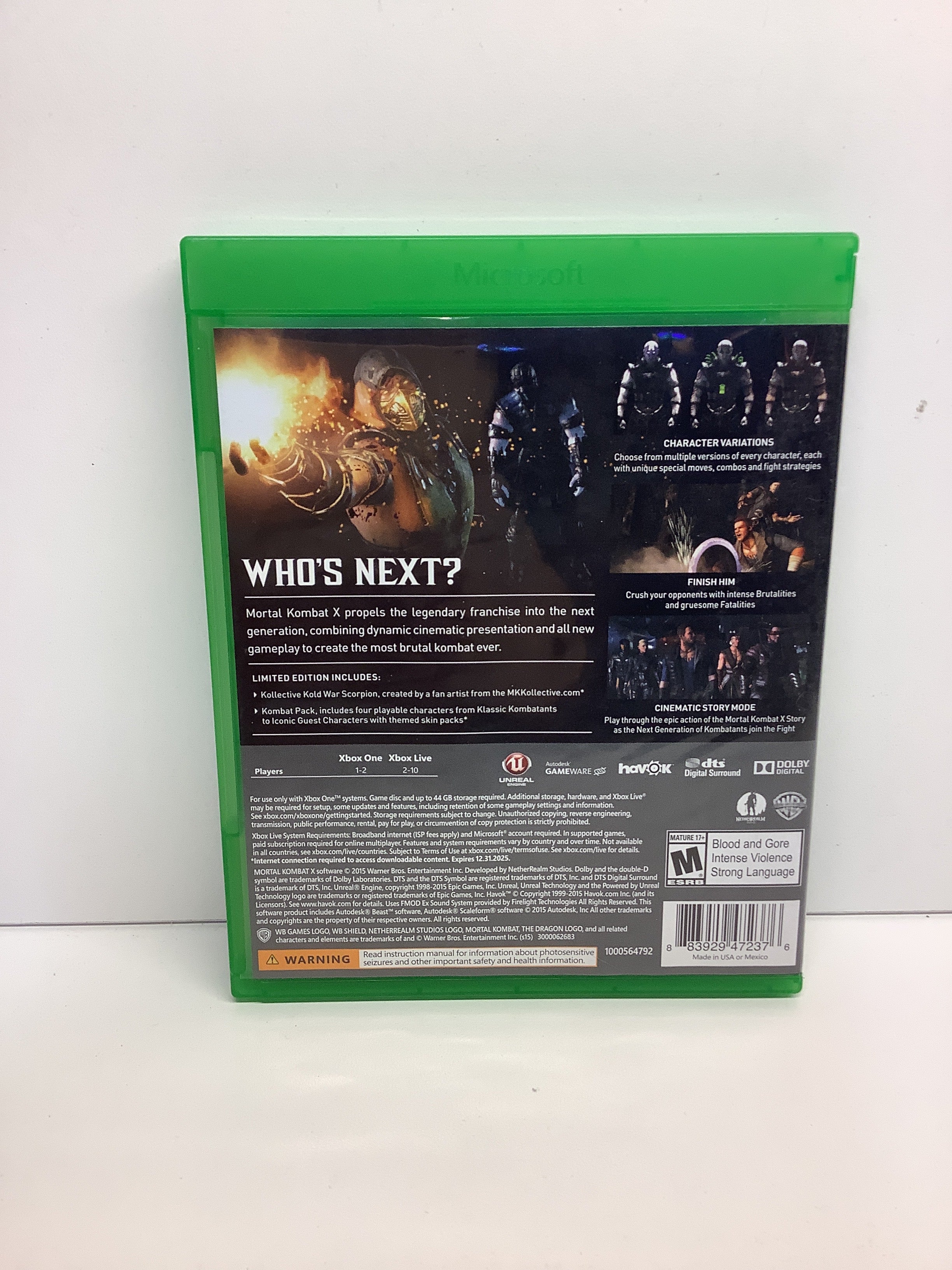 Mortal Kombat X [Limited Edition] - Xbox One - Image 2