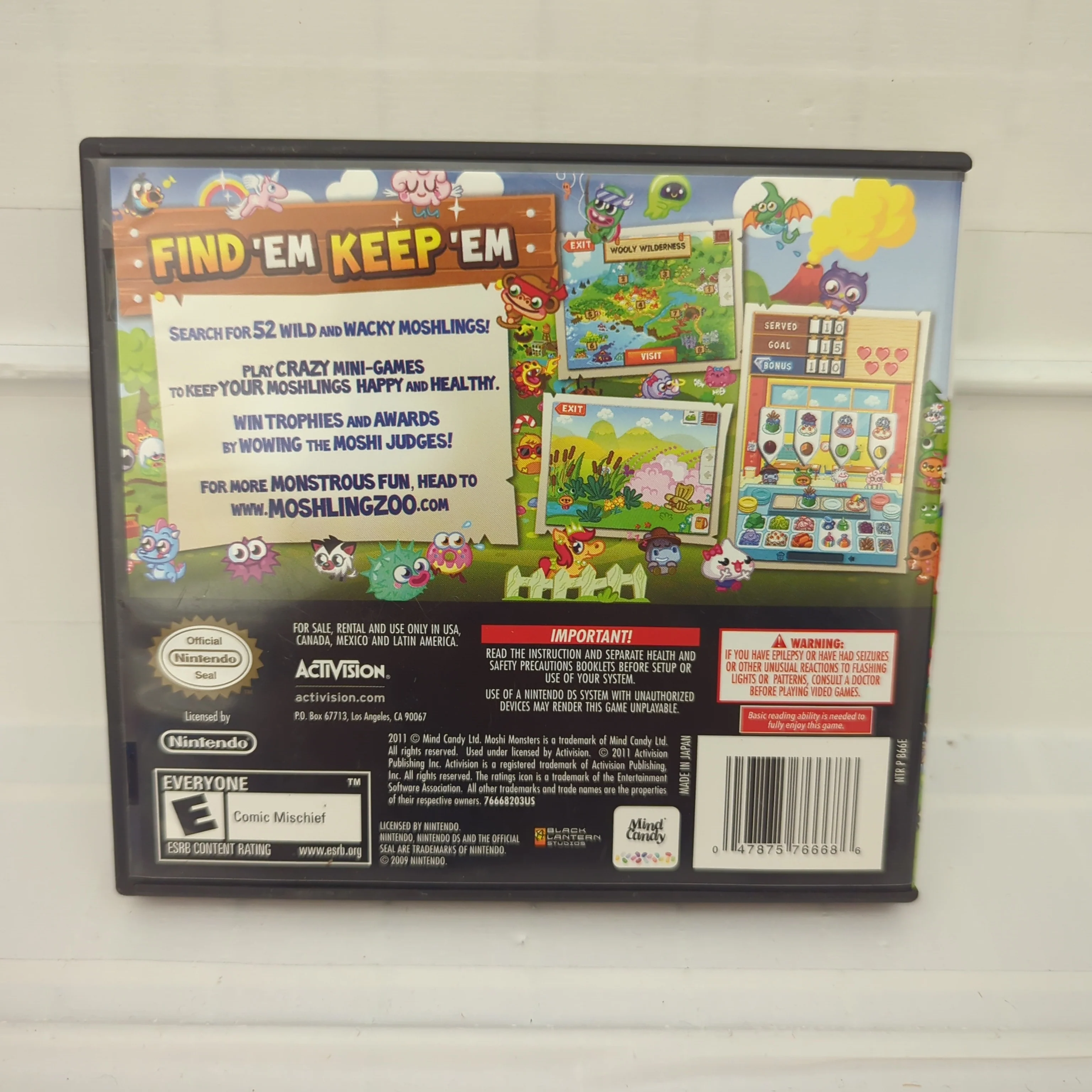 Moshi Monsters: Moshling Zoo - Nintendo DS - Image 2