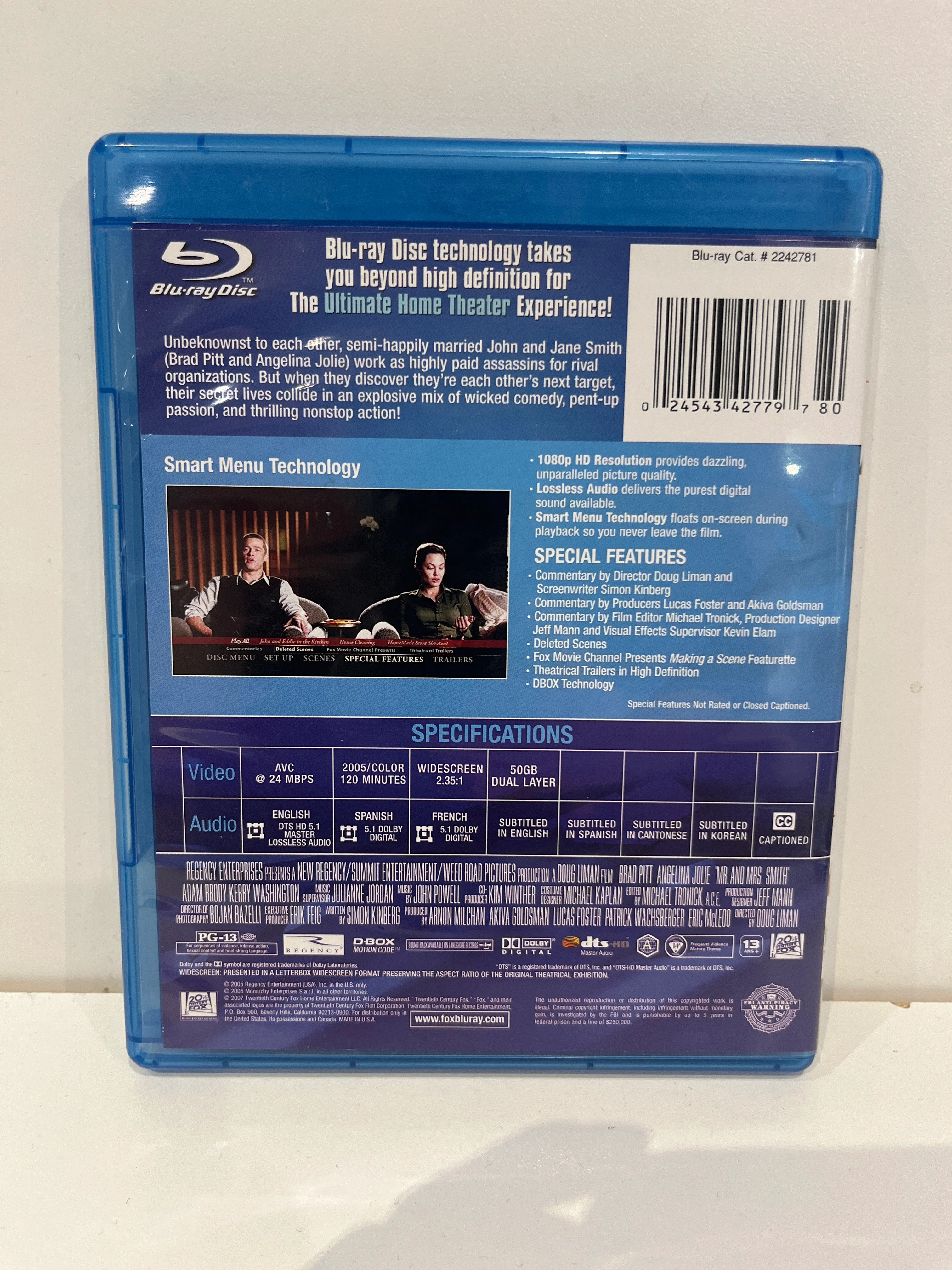 Mr. & Mrs. Smith - Blu-Ray - Image 2