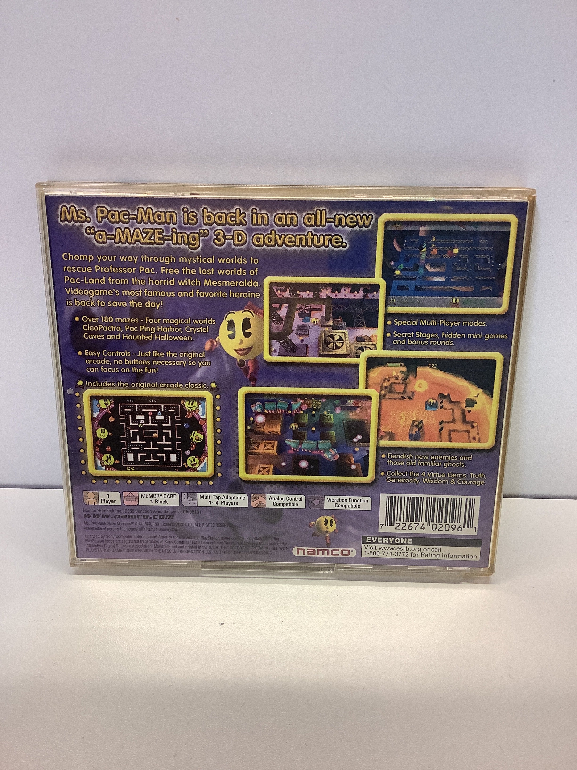 Ms. Pac-Man Maze Madness - Playstation - Image 2