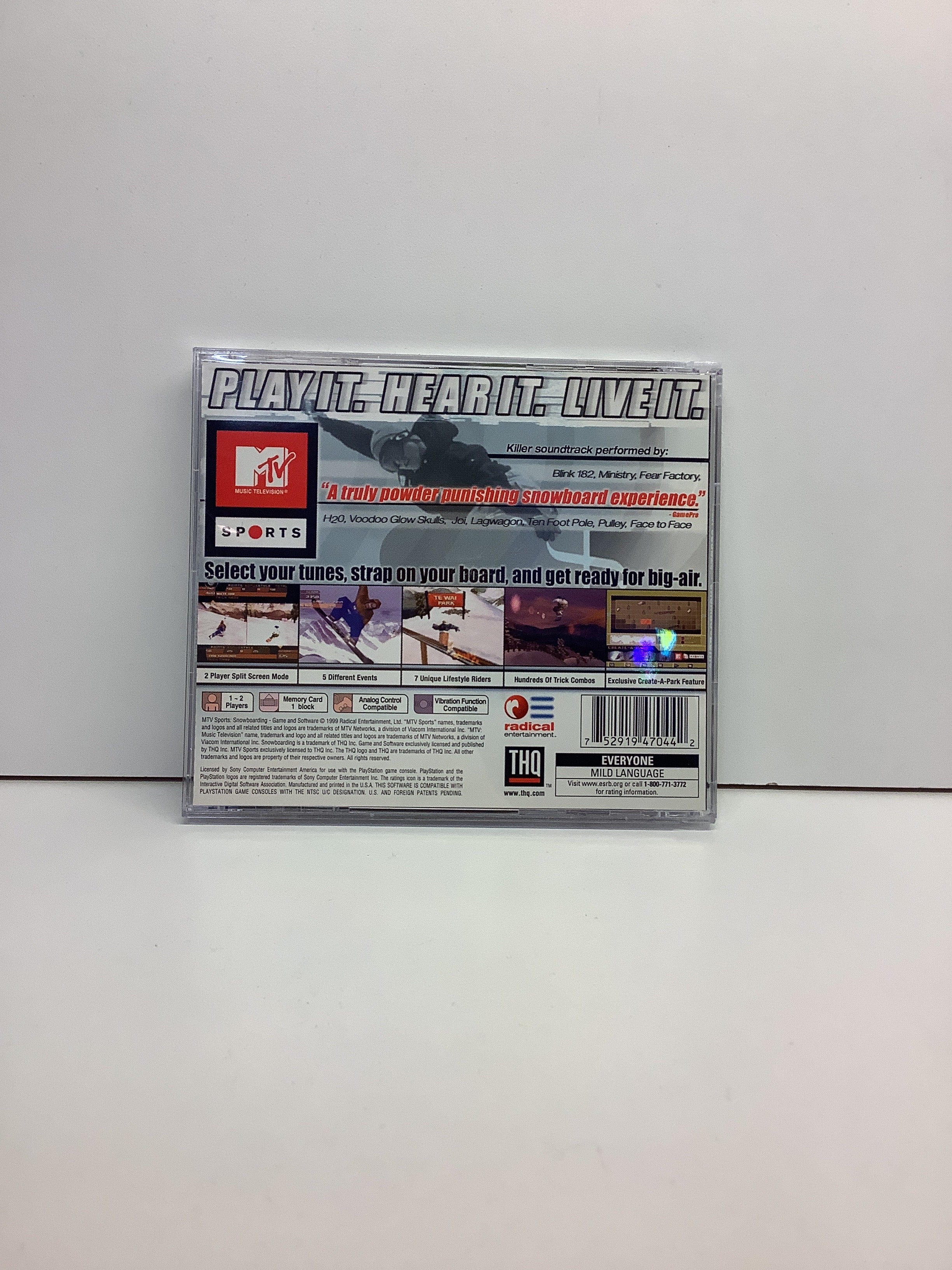 MTV Sports Snowboarding - Playstation - Image 2