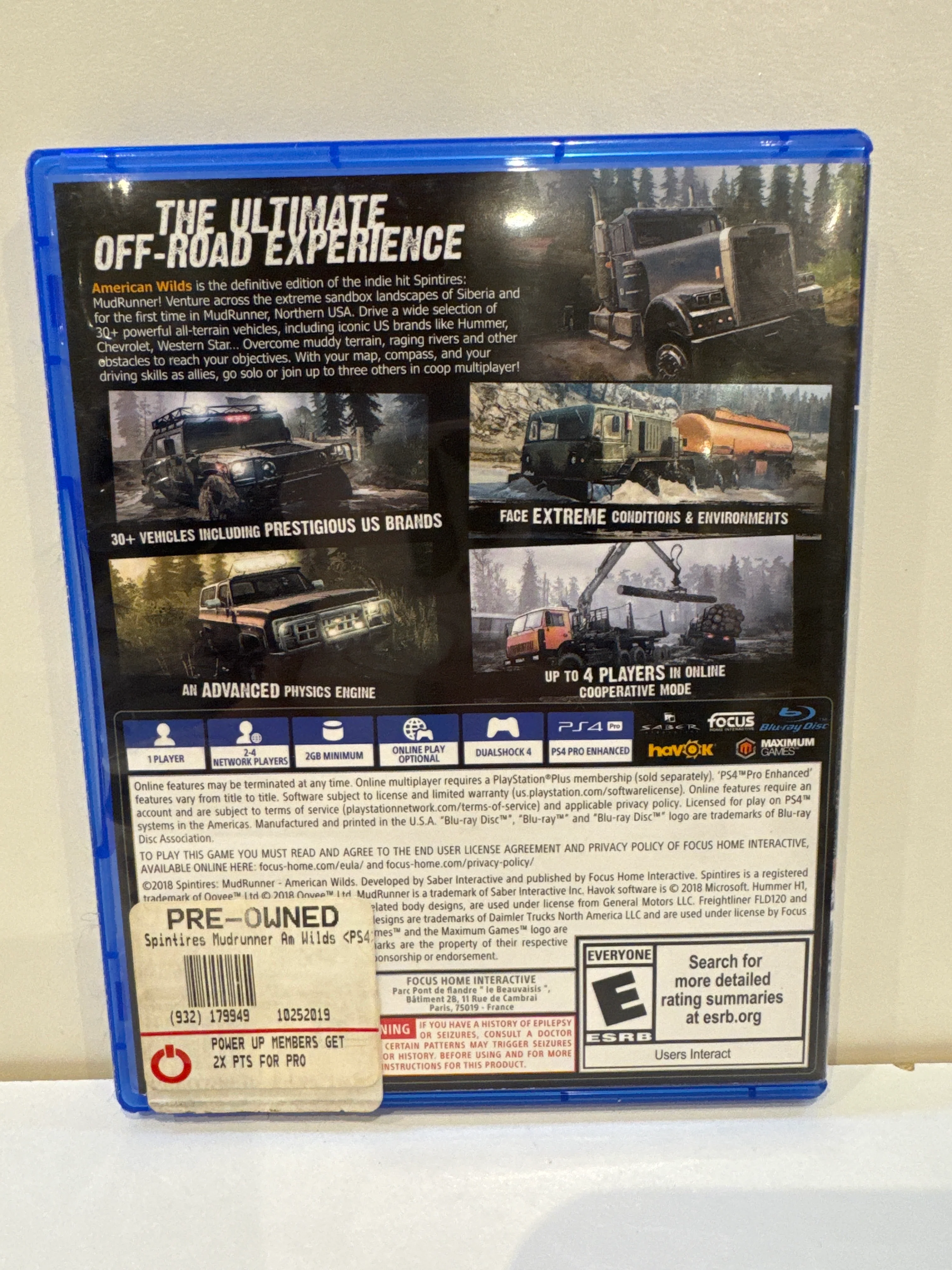 Mud Runner American Wilds - Playstation 4 - Image 2