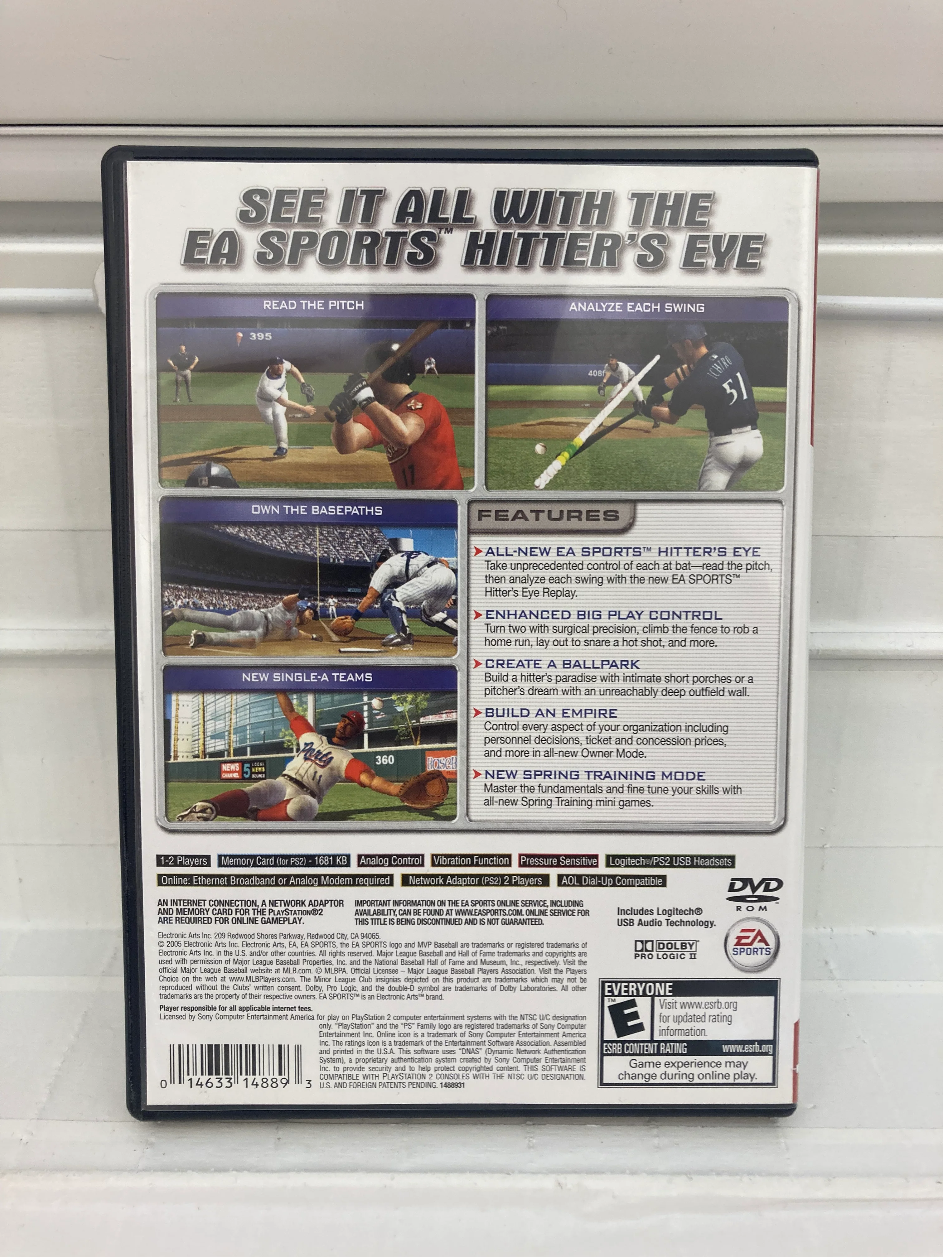 MVP Baseball 2005 [Greatest Hits] - Playstation 2 - Image 2