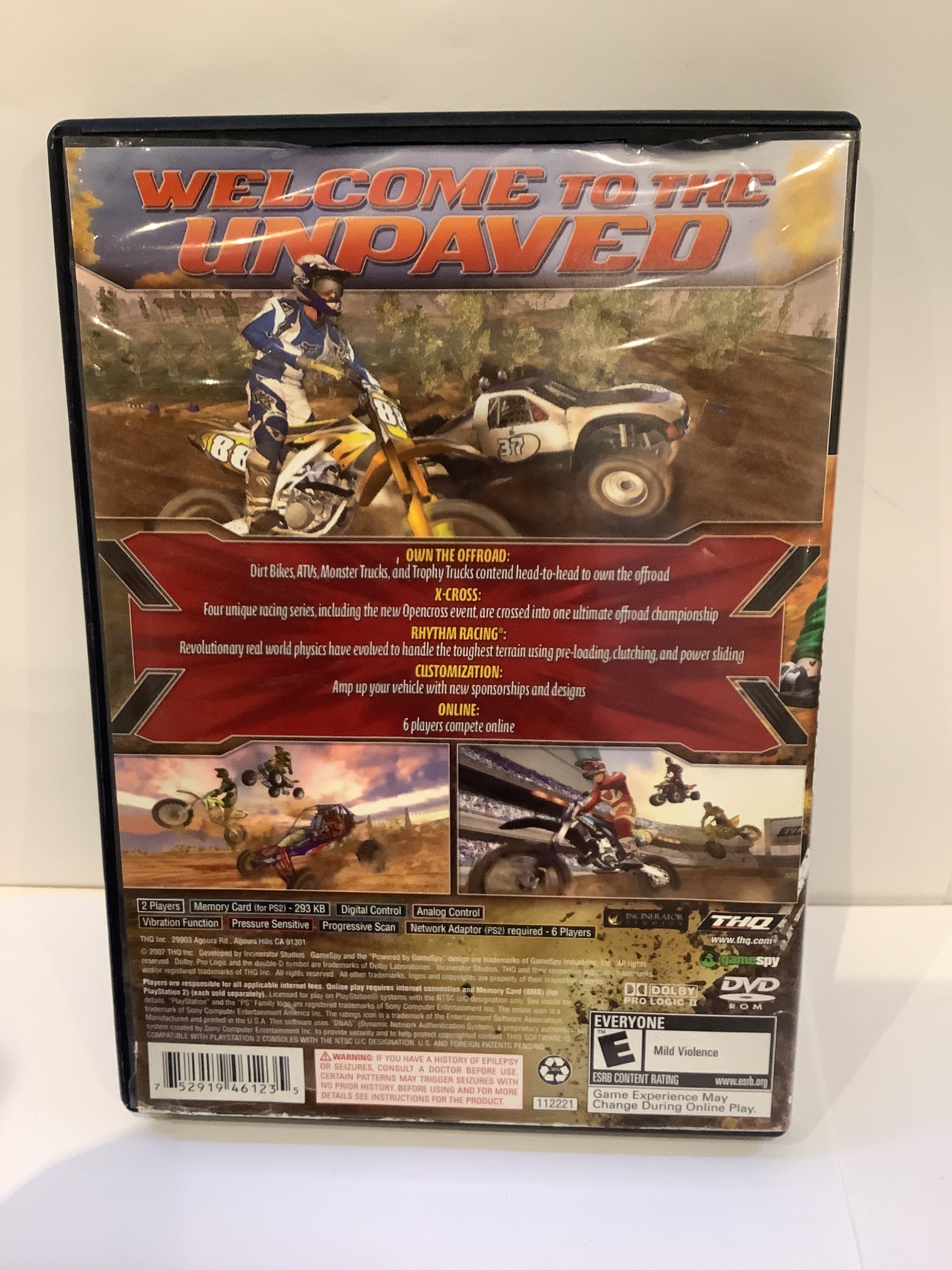 MX vs ATV Untamed - Playstation 2 - Image 2