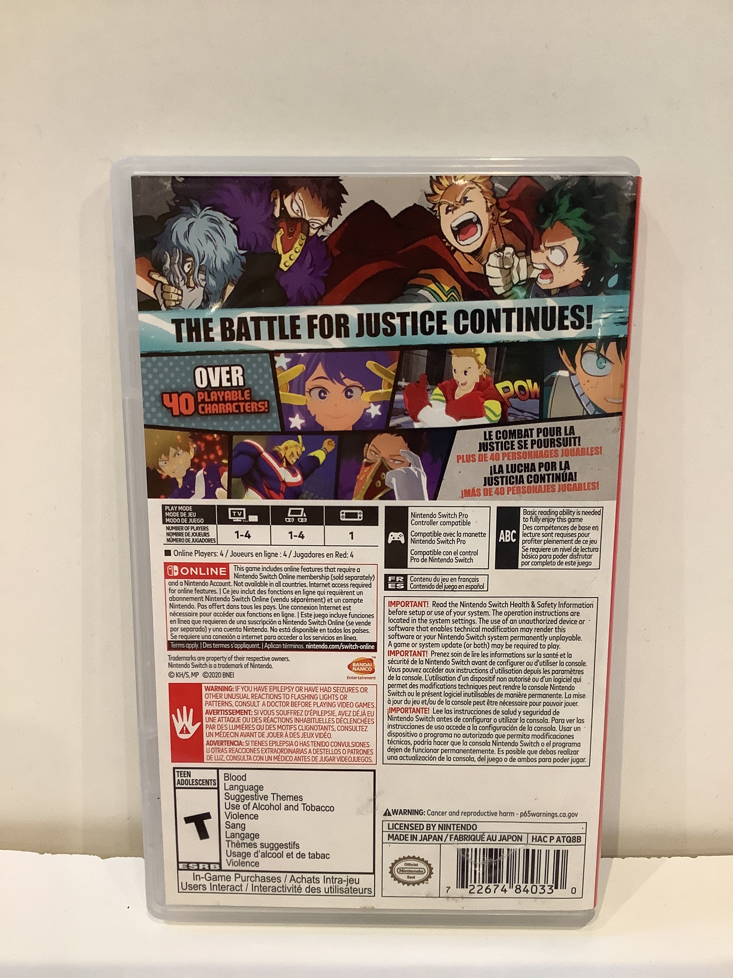 My Hero One's Justice 2 - Nintendo Switch - Image 2