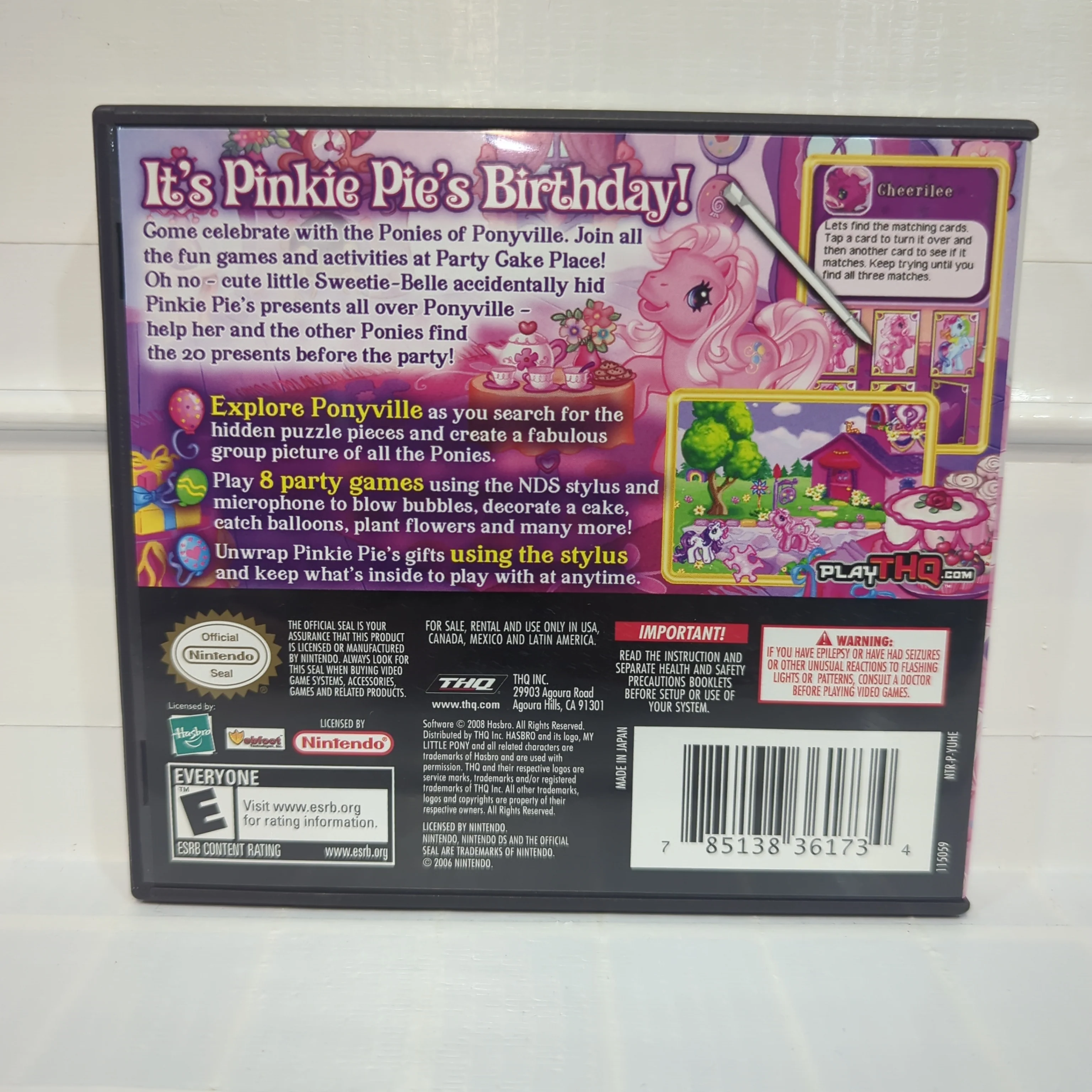 My Little Pony Pinkie Pie's Party - Nintendo DS - Image 2