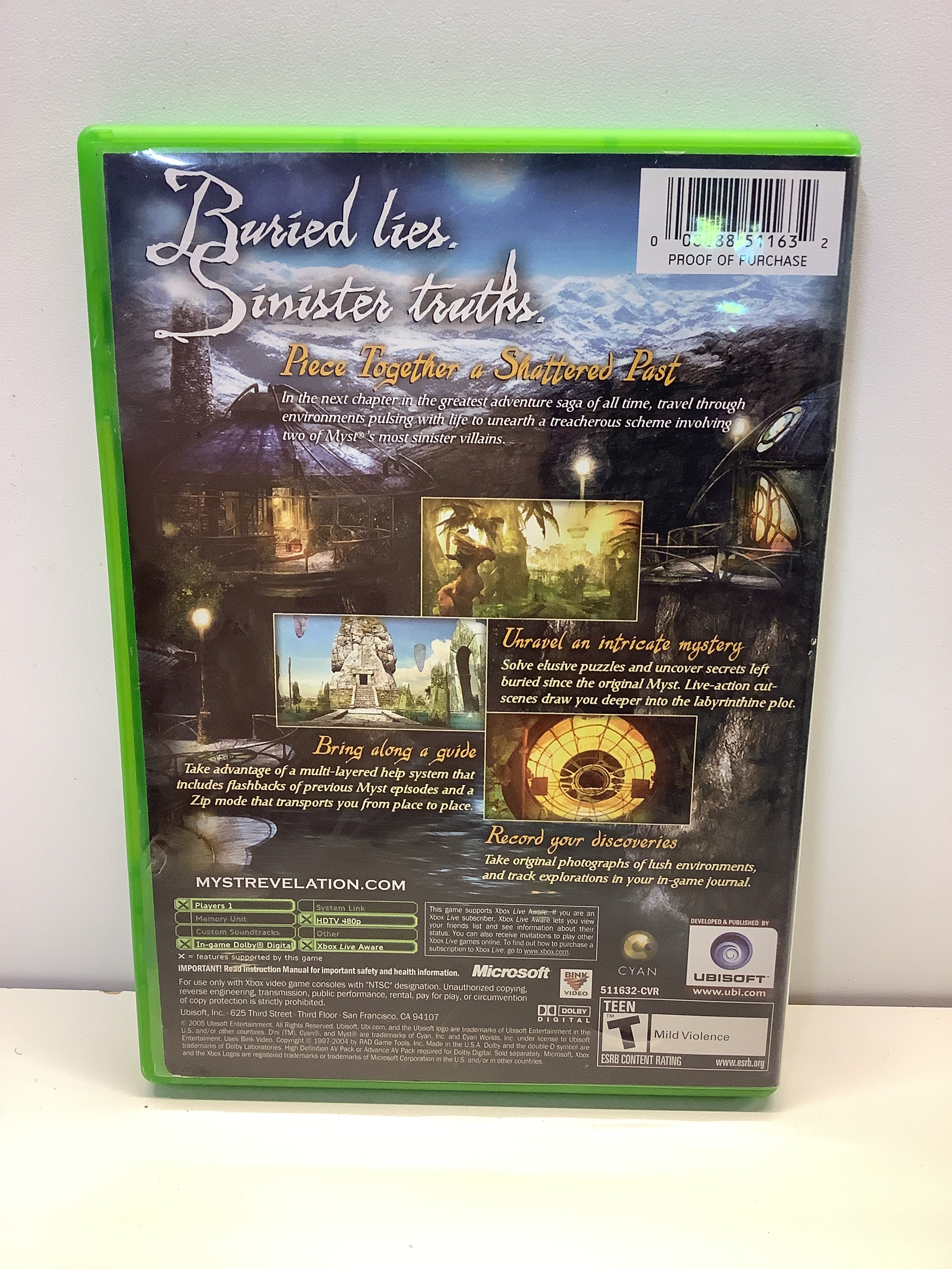 Myst IV Revelation - Xbox - Image 2