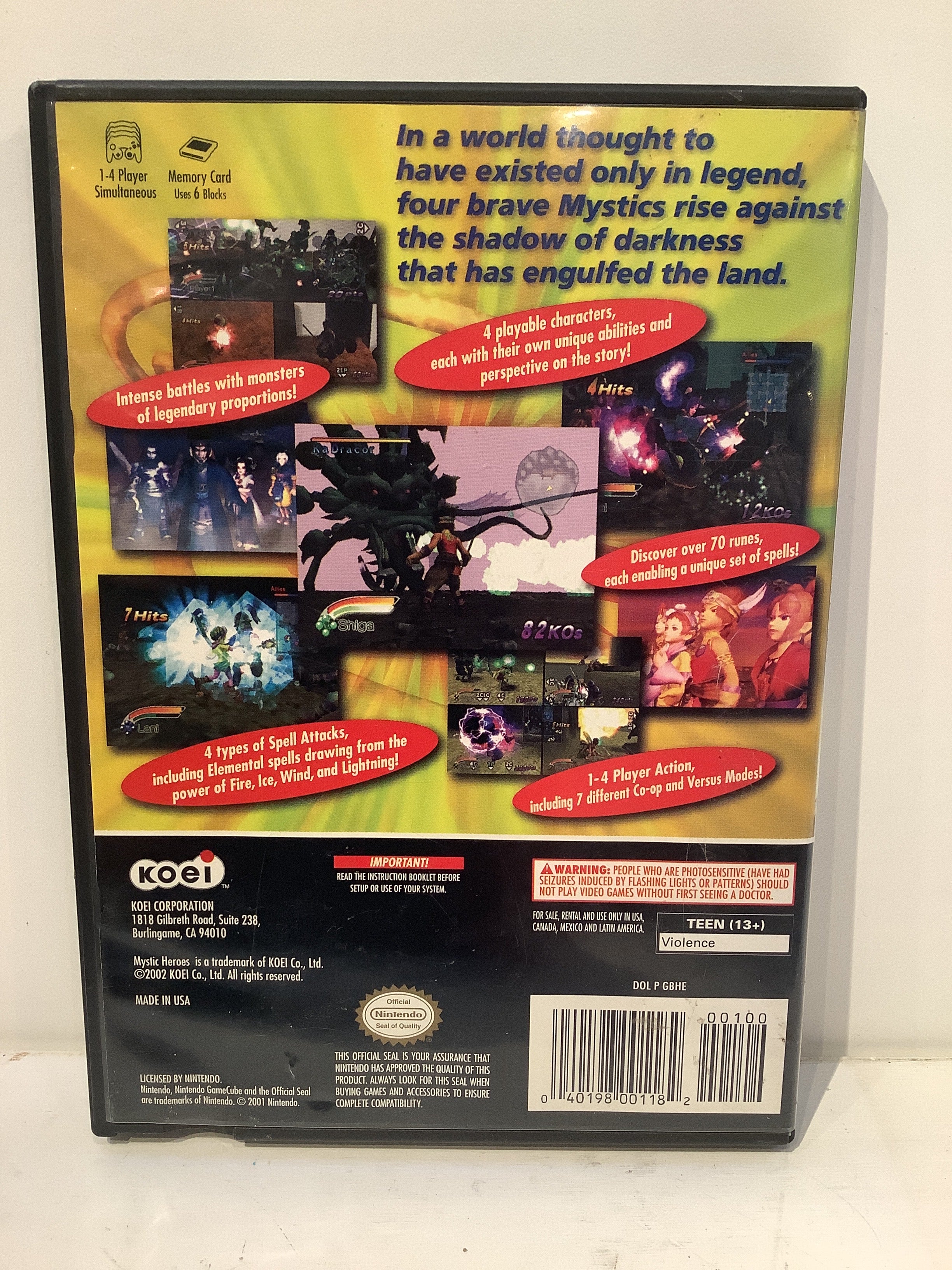 Mystic Heroes - Gamecube - Image 2