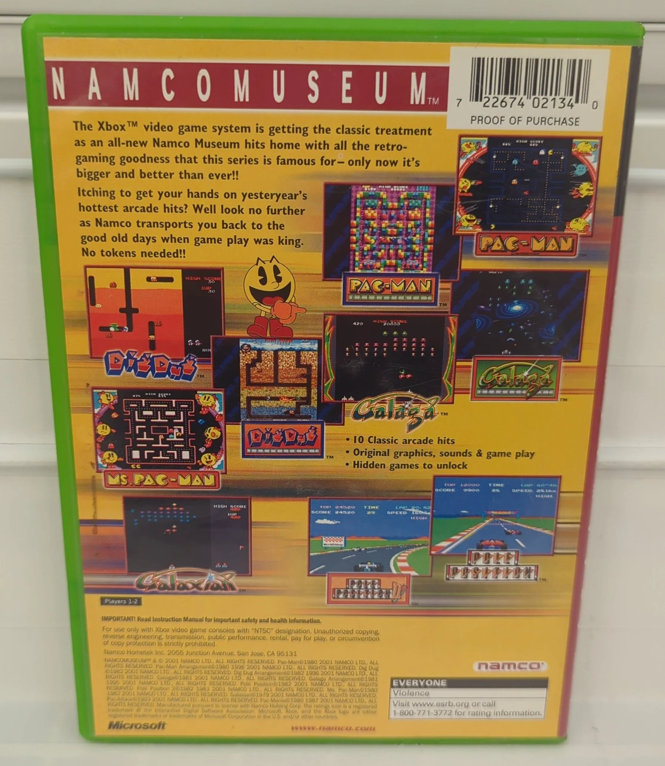 Namco Museum - Xbox - Image 2