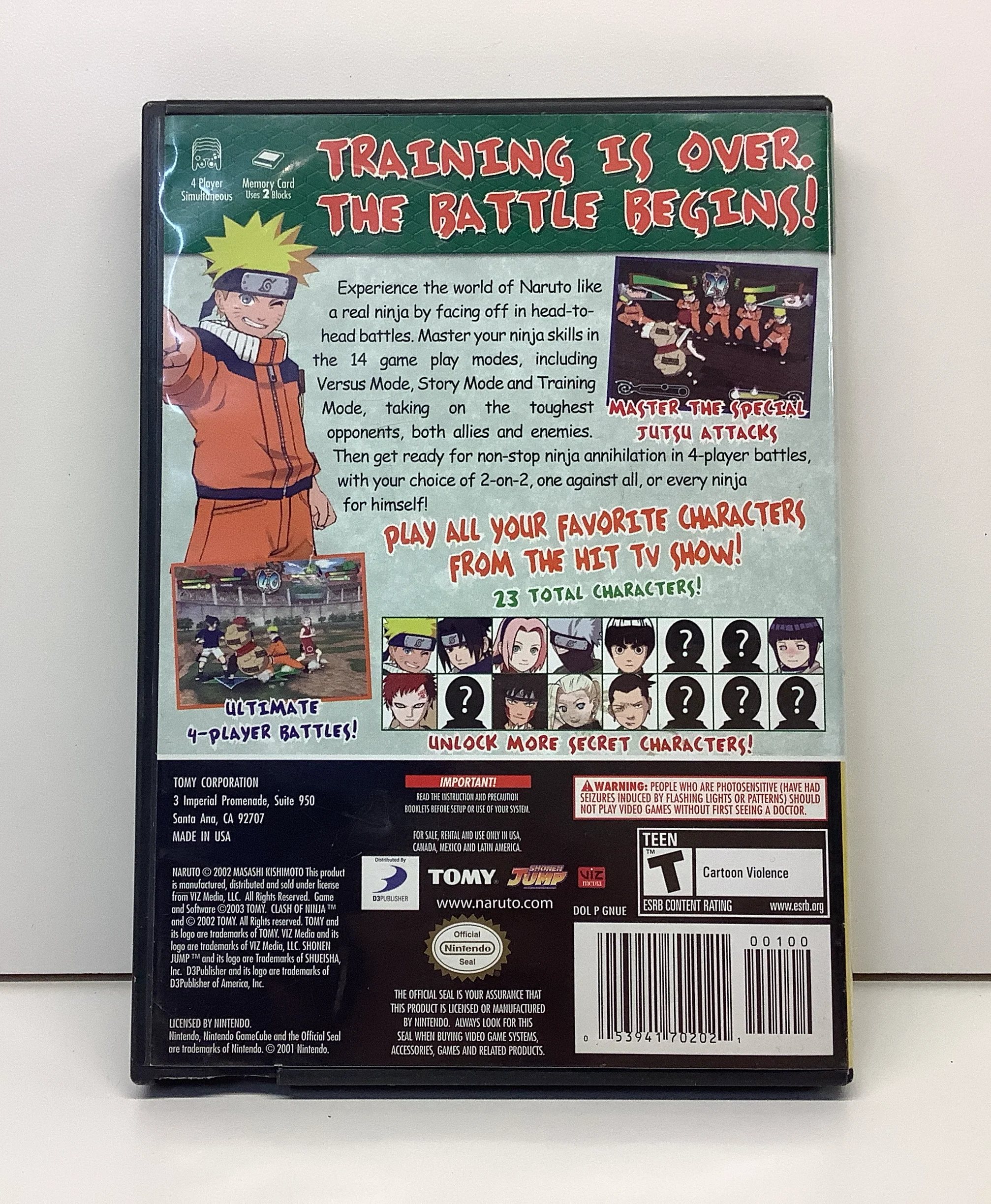 Naruto Clash of Ninja 2 - Gamecube - Image 2