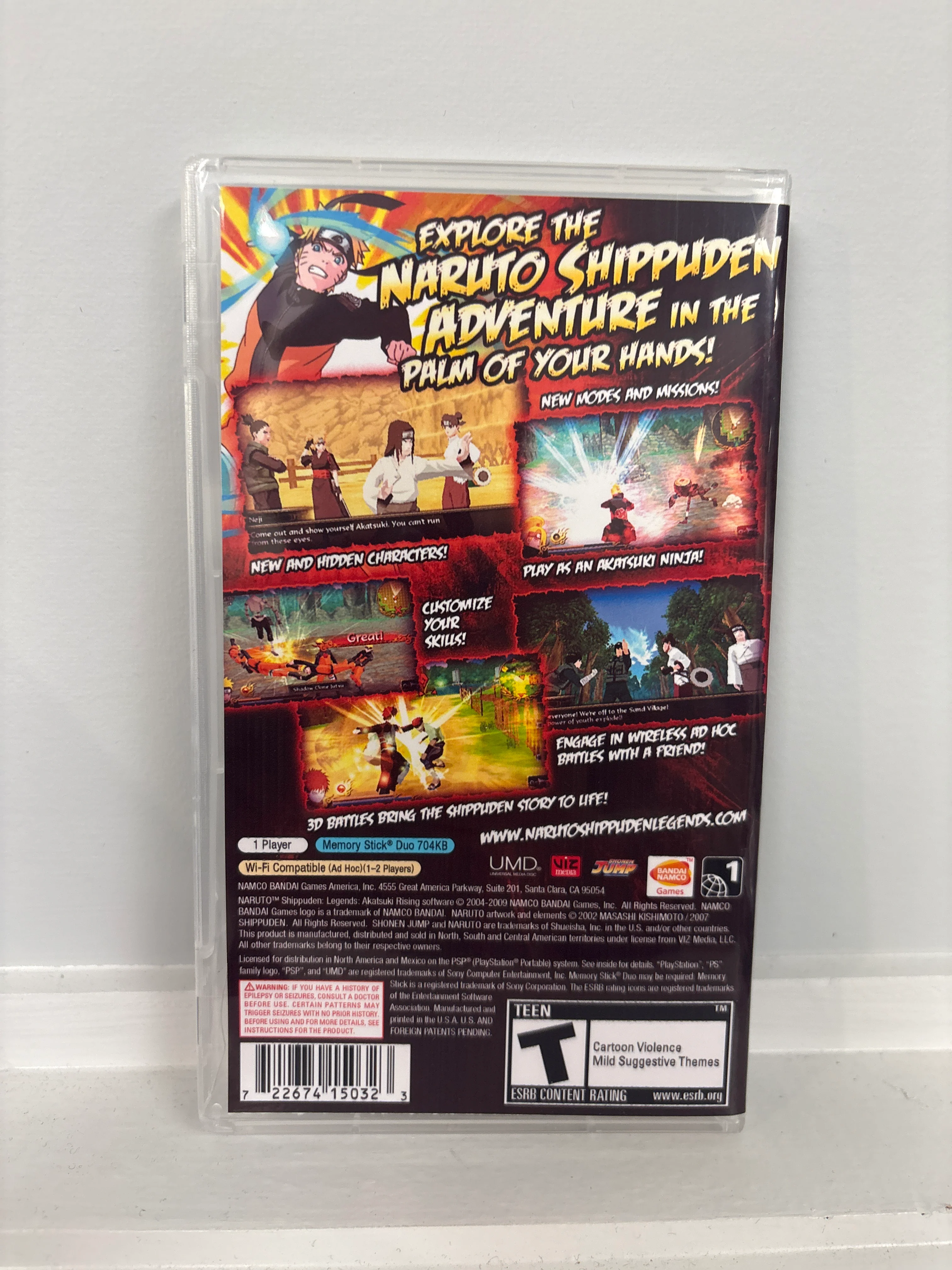 Naruto Shippuden Legends: Akatsuki Rising - PSP - Image 2