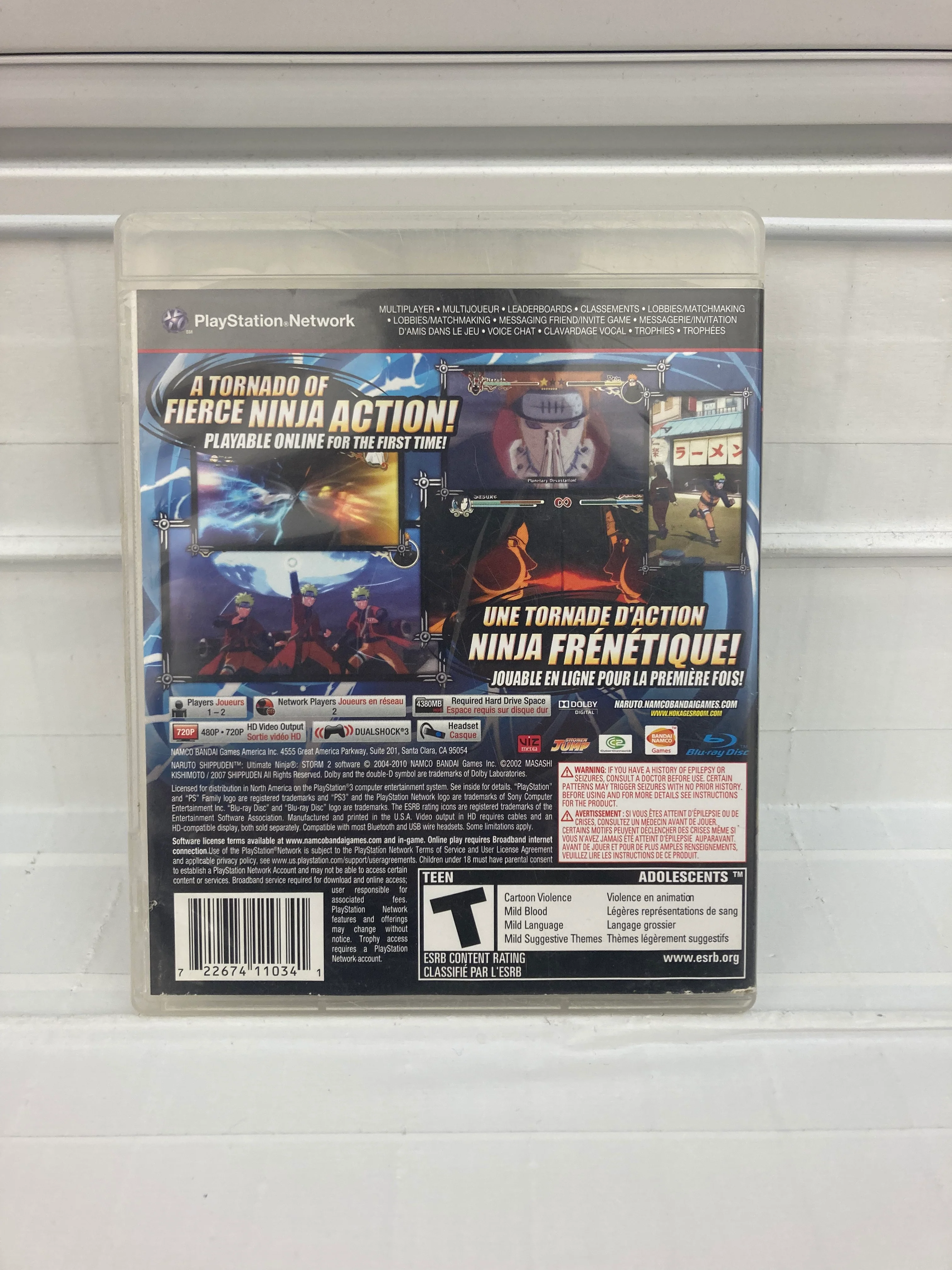 Naruto Shippuden Ultimate Ninja Storm 2 - Playstation 3 - Image 3