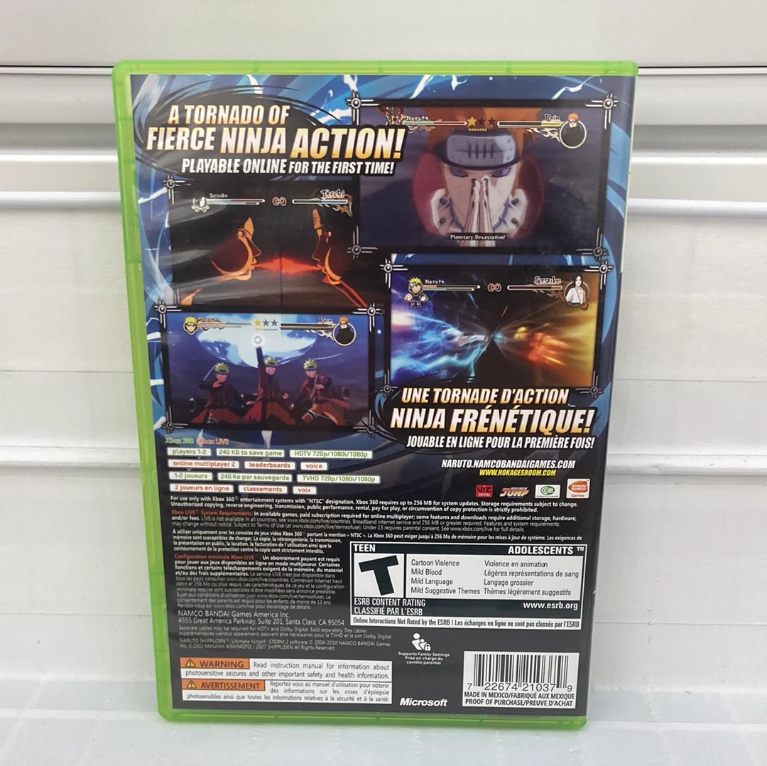 Naruto Shippuden Ultimate Ninja Storm 2 - Xbox 360 - Image 2