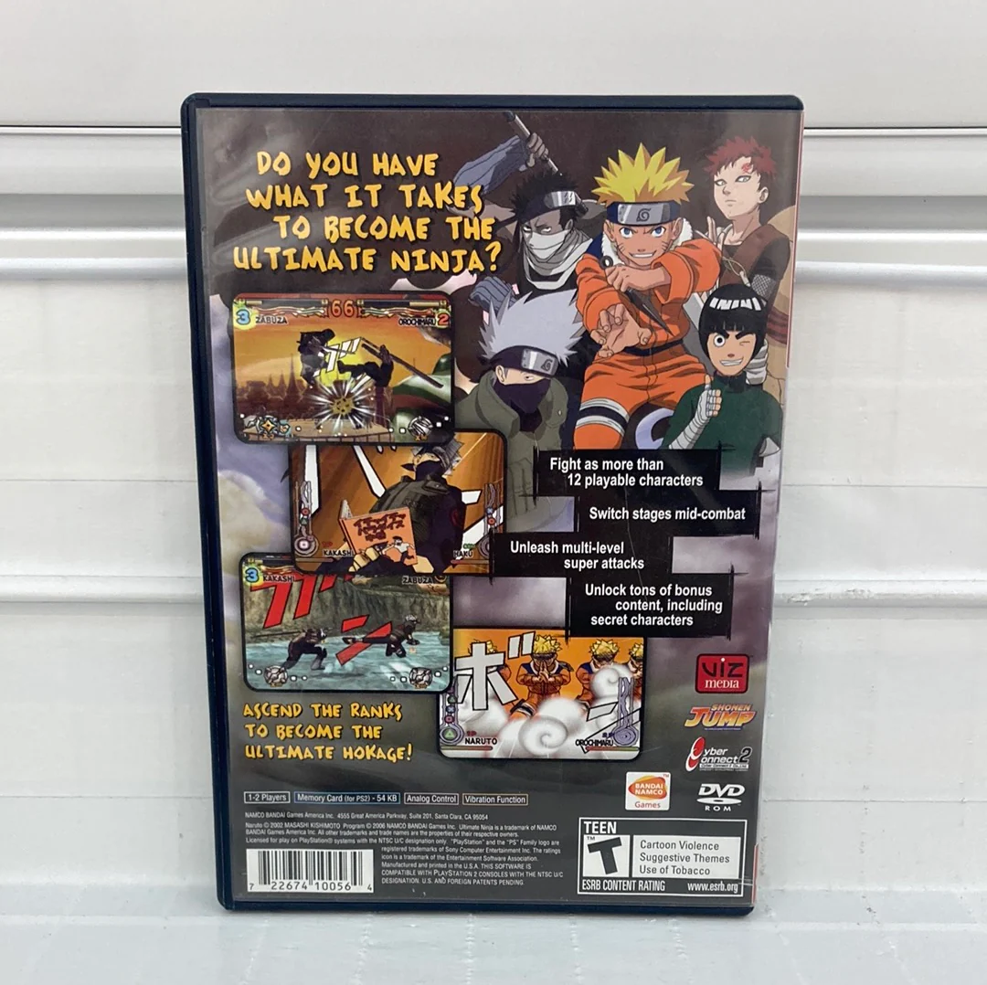Naruto Ultimate Ninja [Greatest Hits] - Playstation 2 - Image 2
