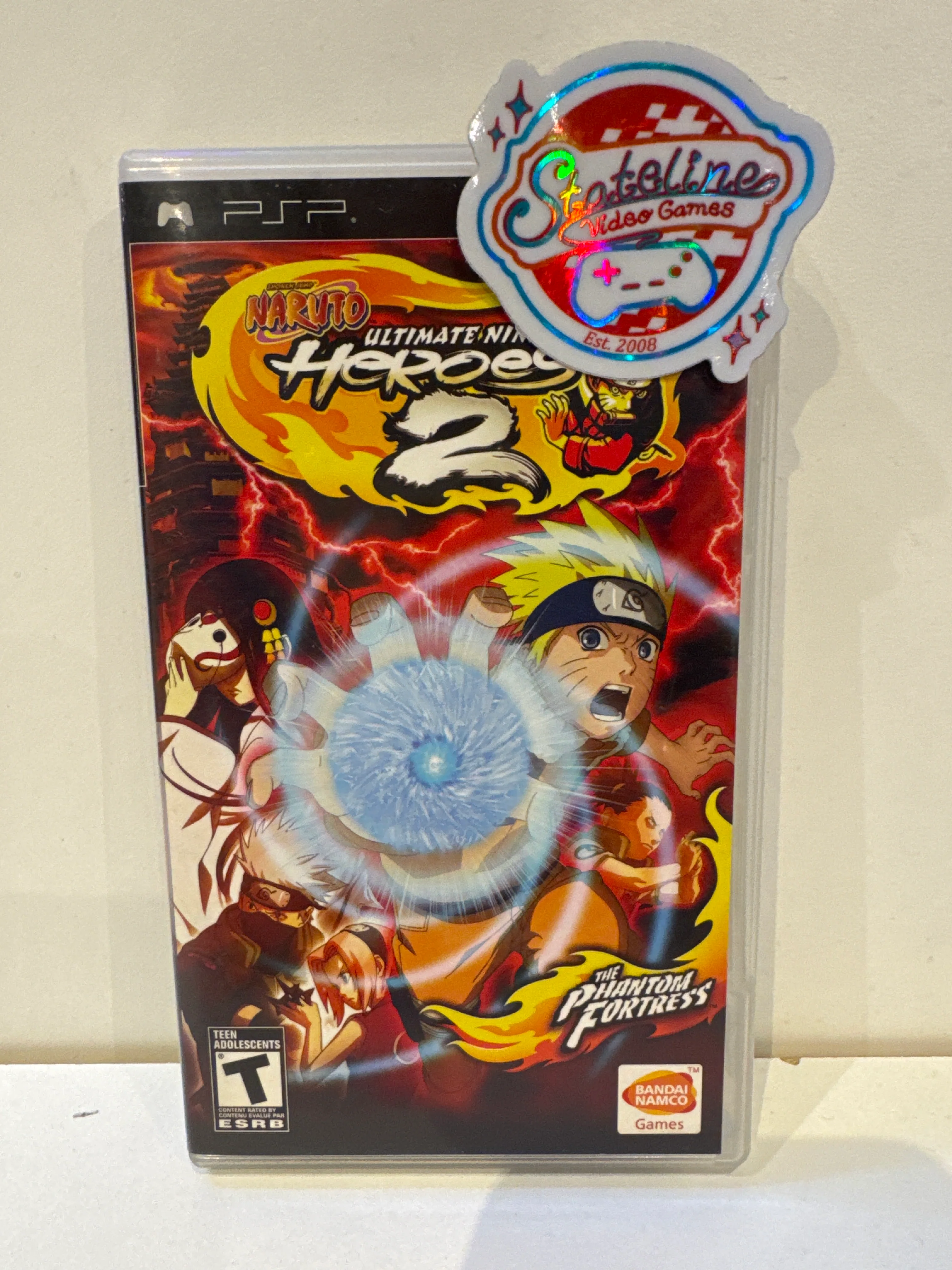 Naruto Ultimate Ninja Heroes 2 The Phantom Fortress - PSP