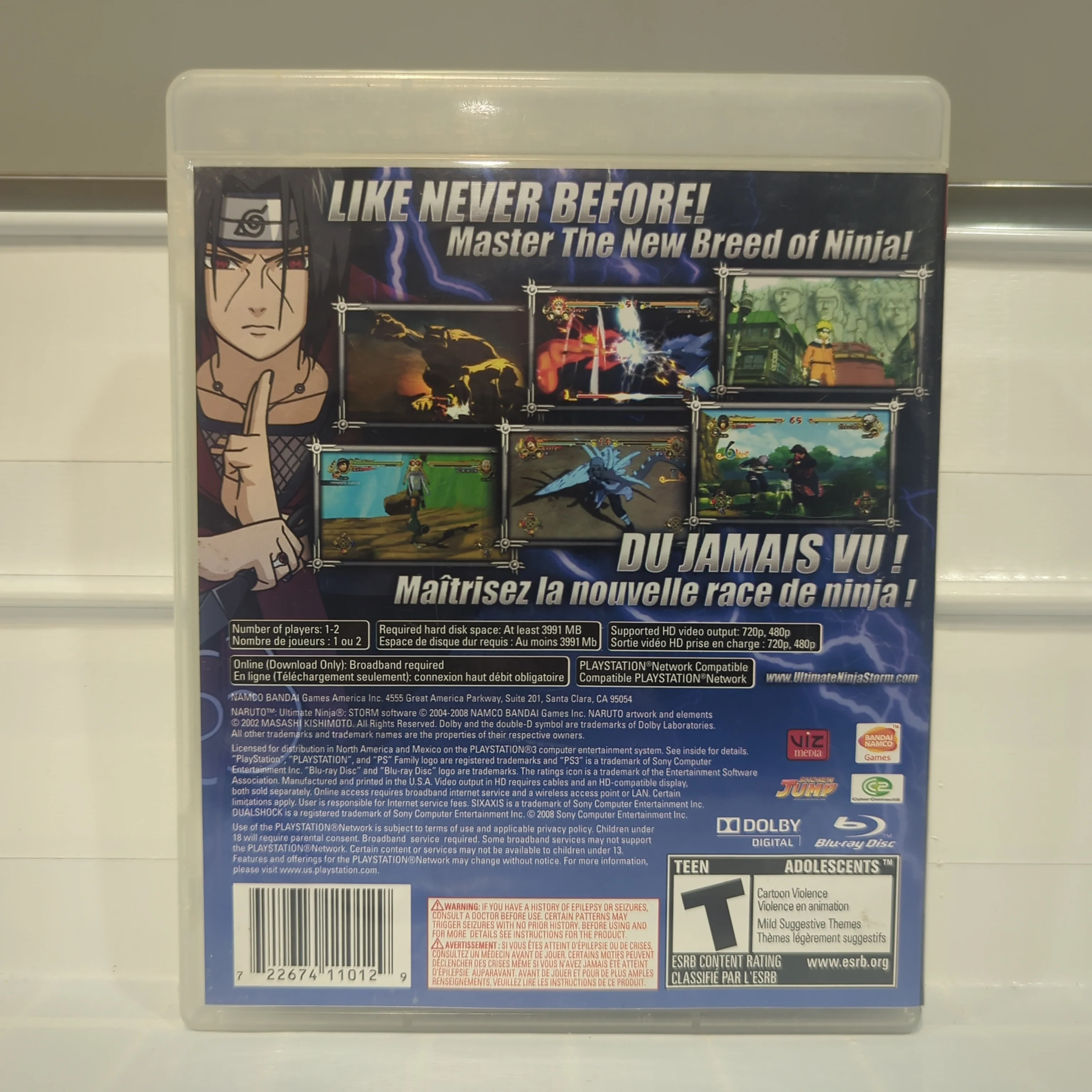 Naruto Ultimate Ninja Storm - Playstation 3 - Image 2