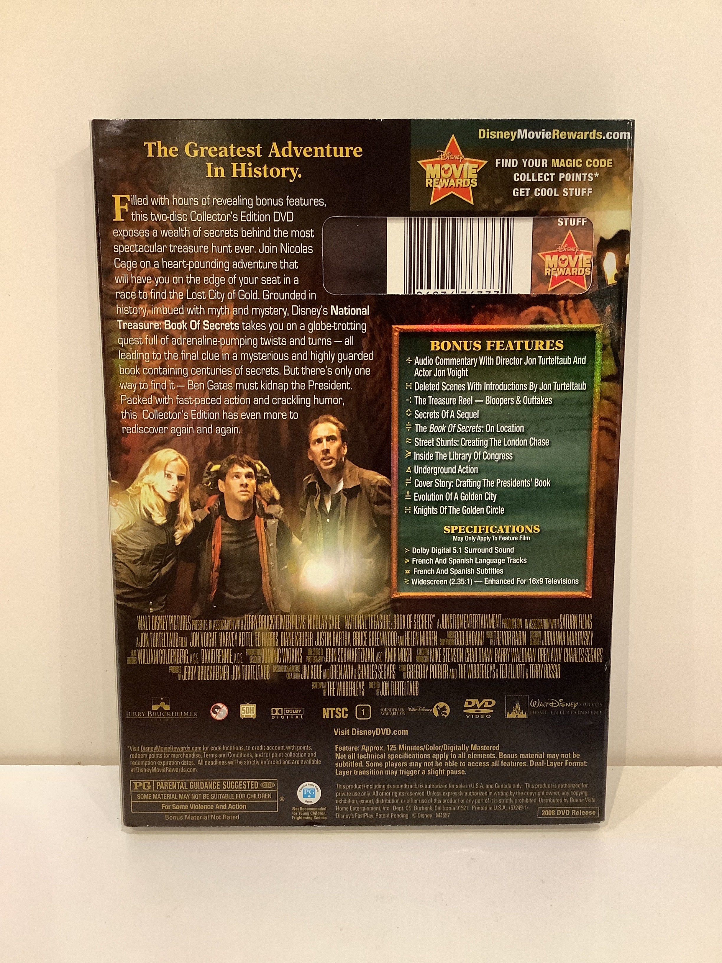 National Treasure 2: Book of Secrets - DVD - Image 2