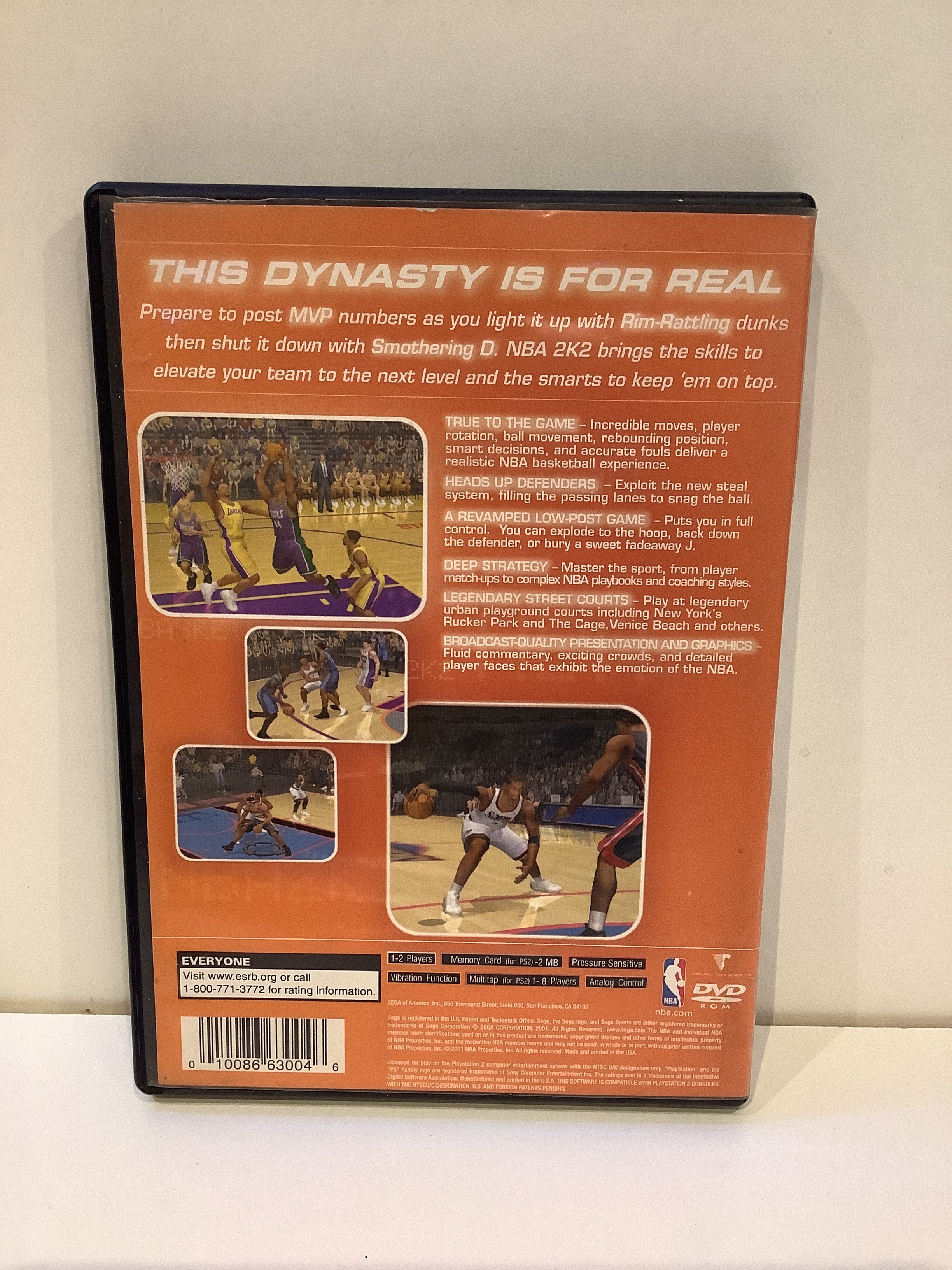 NBA 2K2 [Greatest Hits] - Playstation 2 - Image 2
