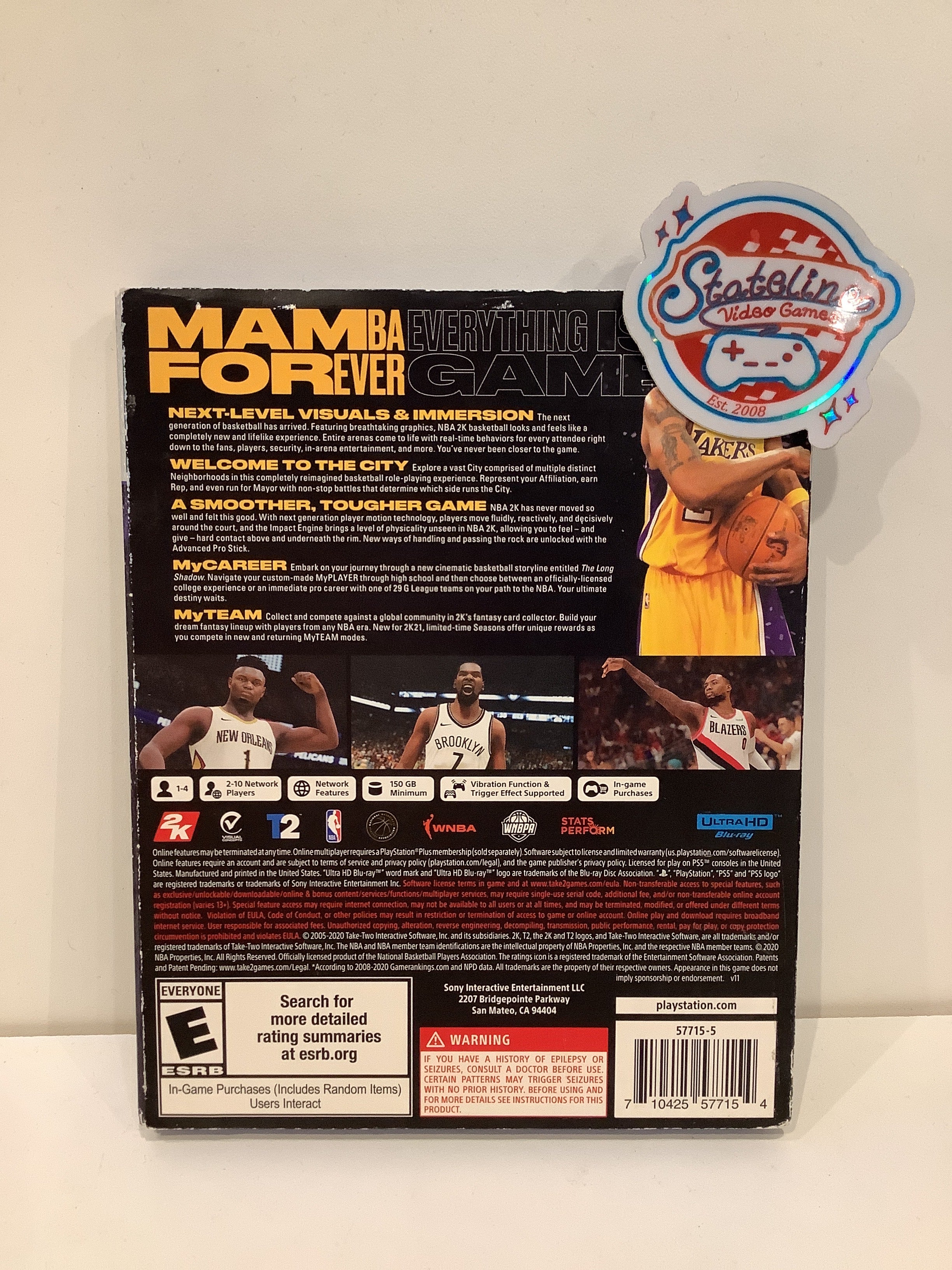 NBA 2K21 [Mamba Forever Edition] - Playstation 5 - Image 2