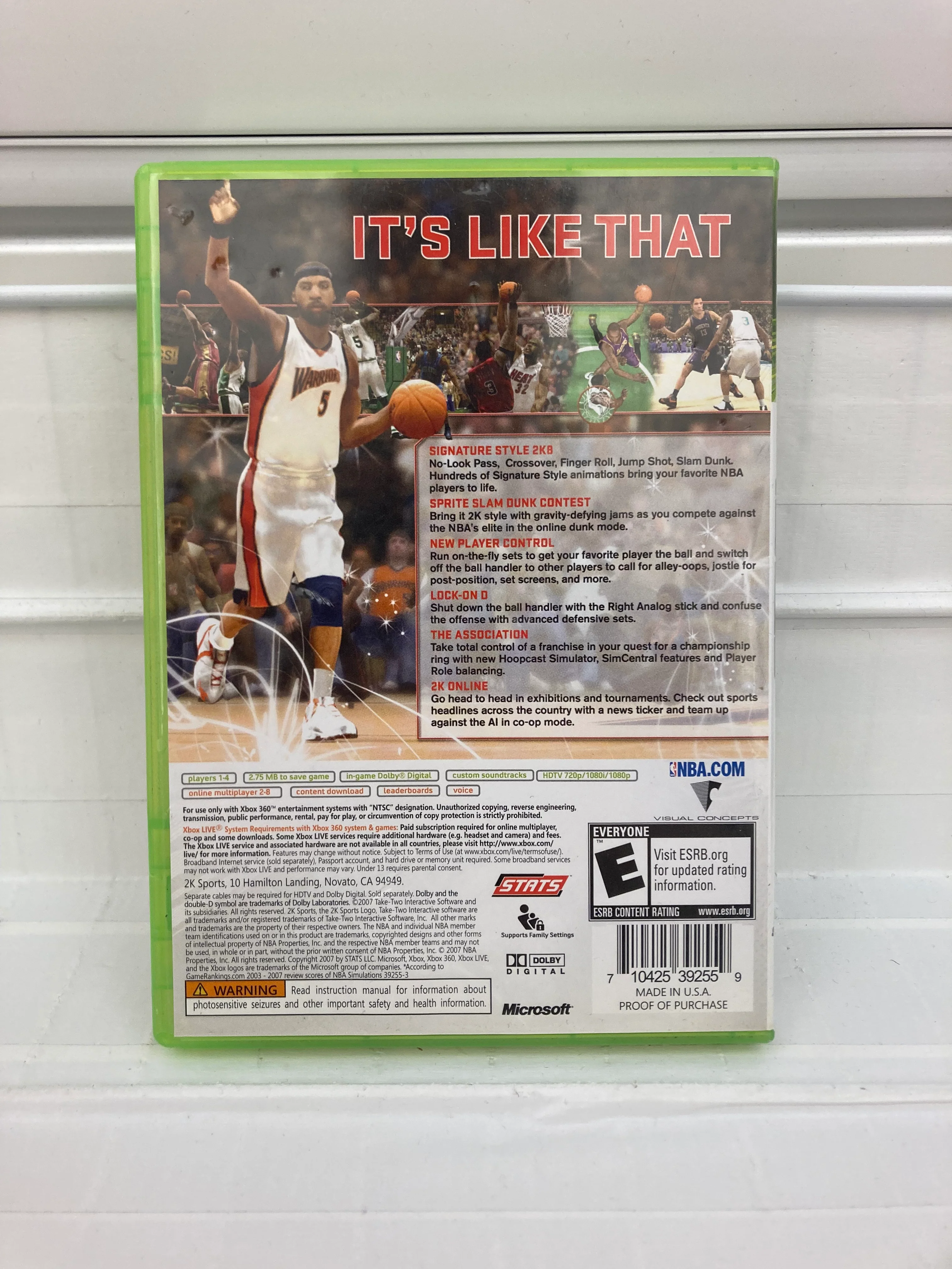 NBA 2K8 - Xbox 360 - Image 2