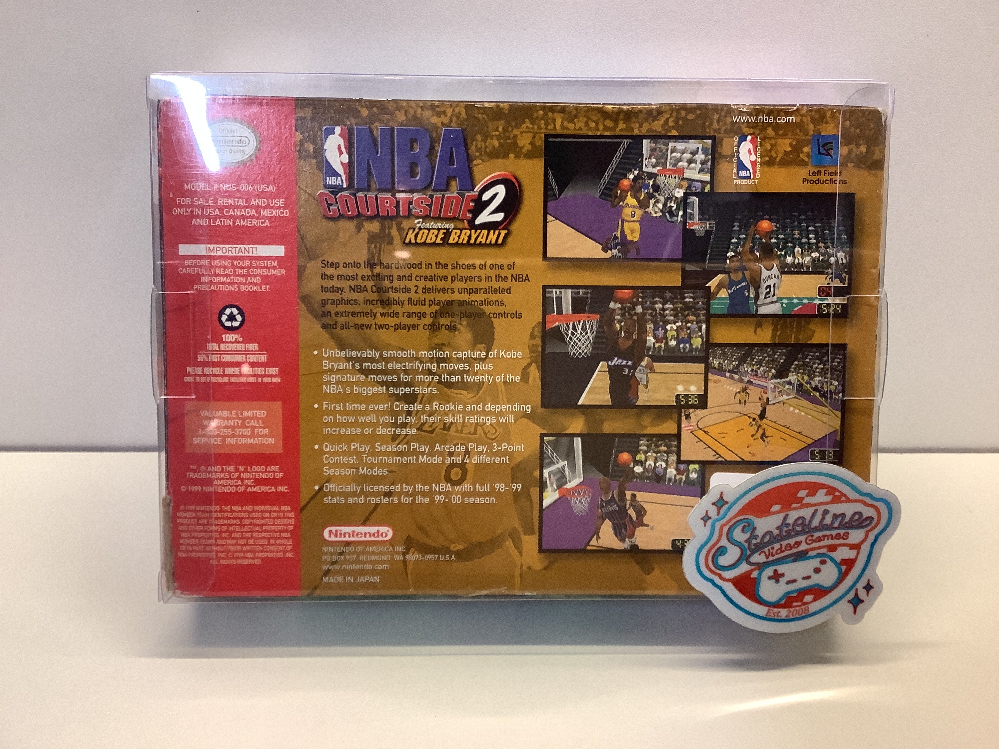 NBA Courtside 2 - Nintendo 64 - Image 4