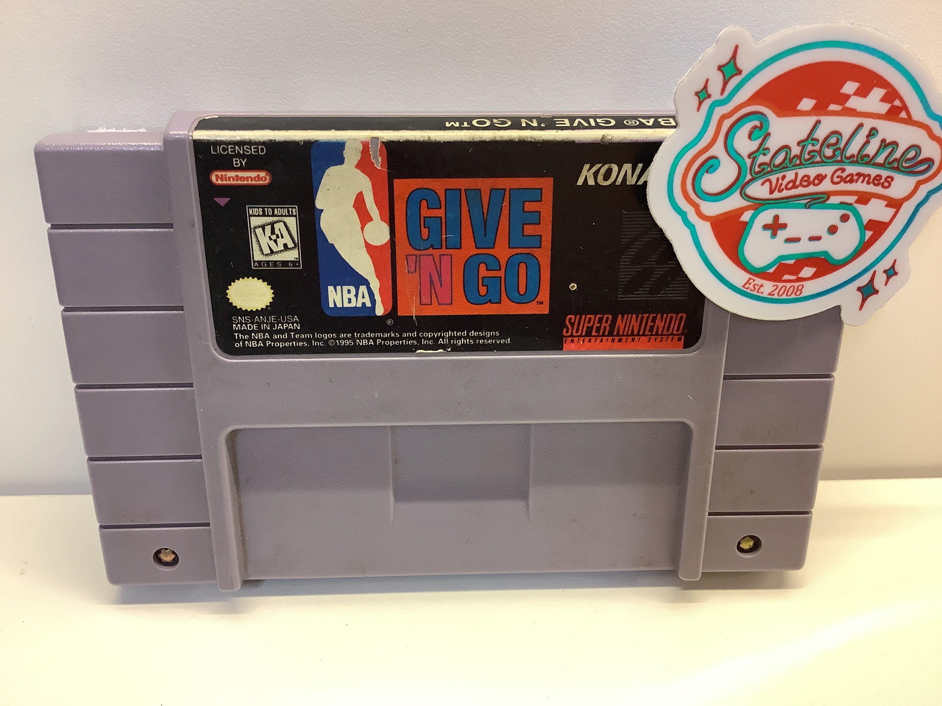 NBA Give 'n Go - Super Nintendo - Image 2