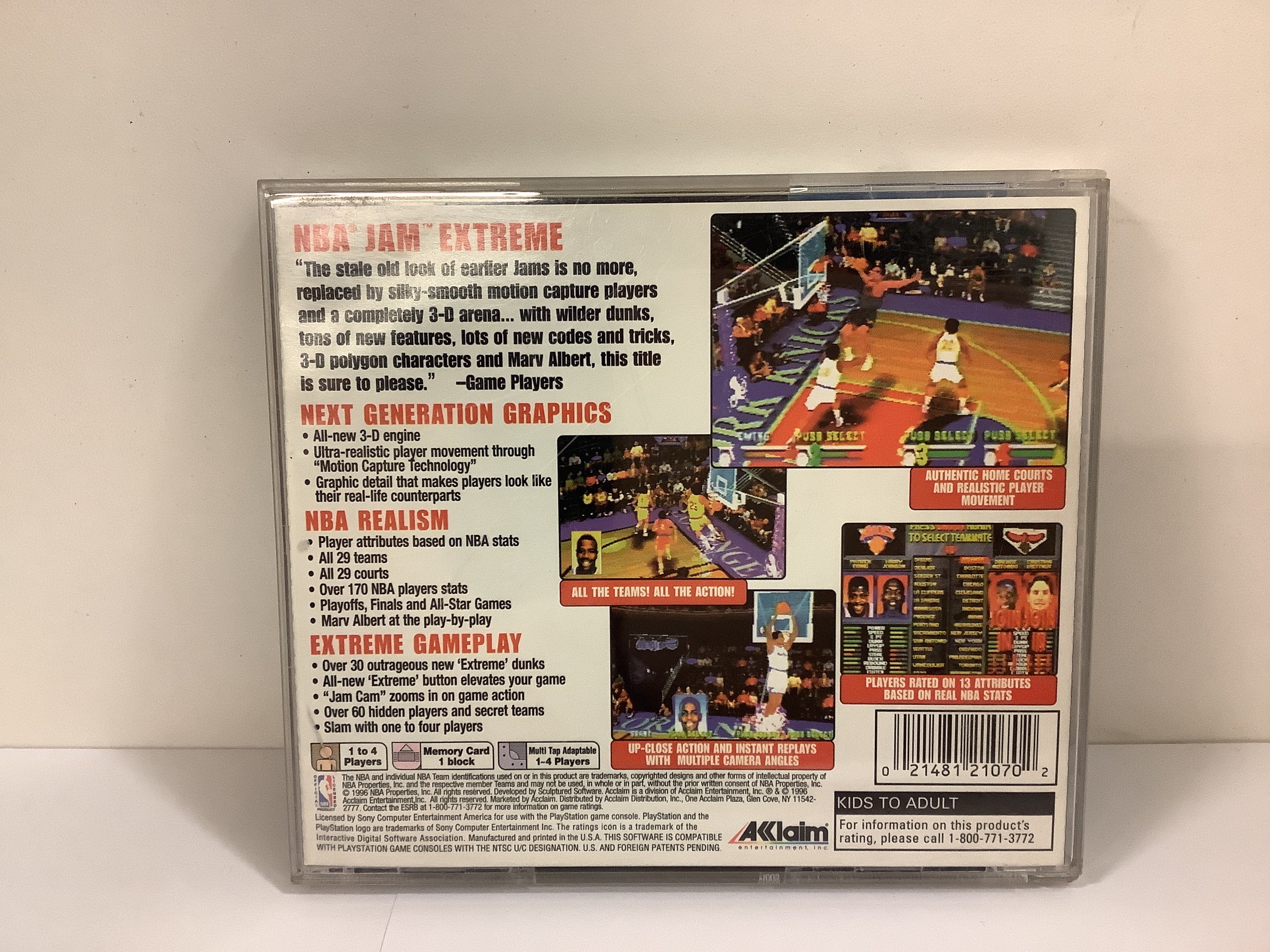 NBA Jam Extreme - Playstation - Image 2