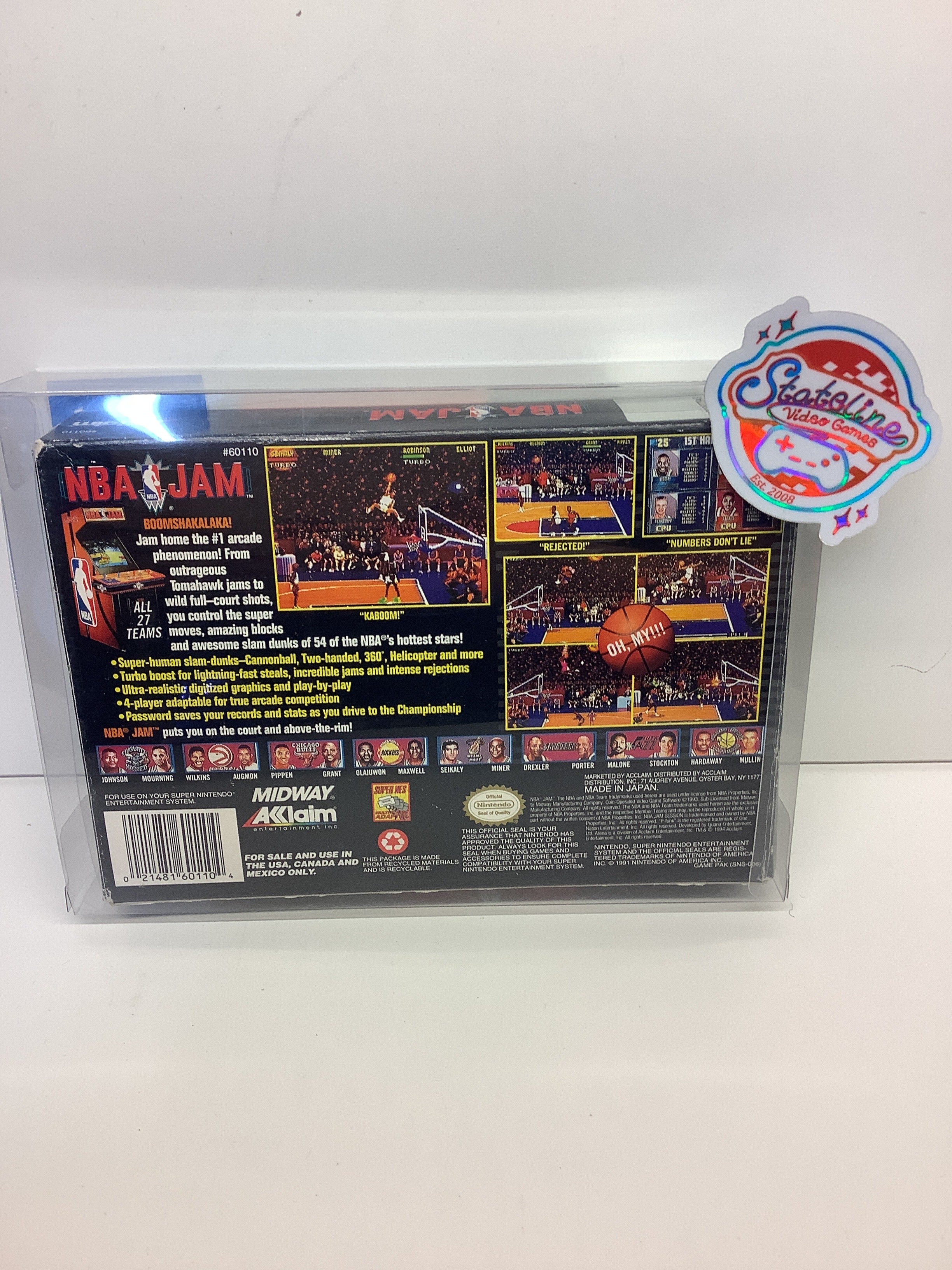 NBA Jam - Super Nintendo - Image 4