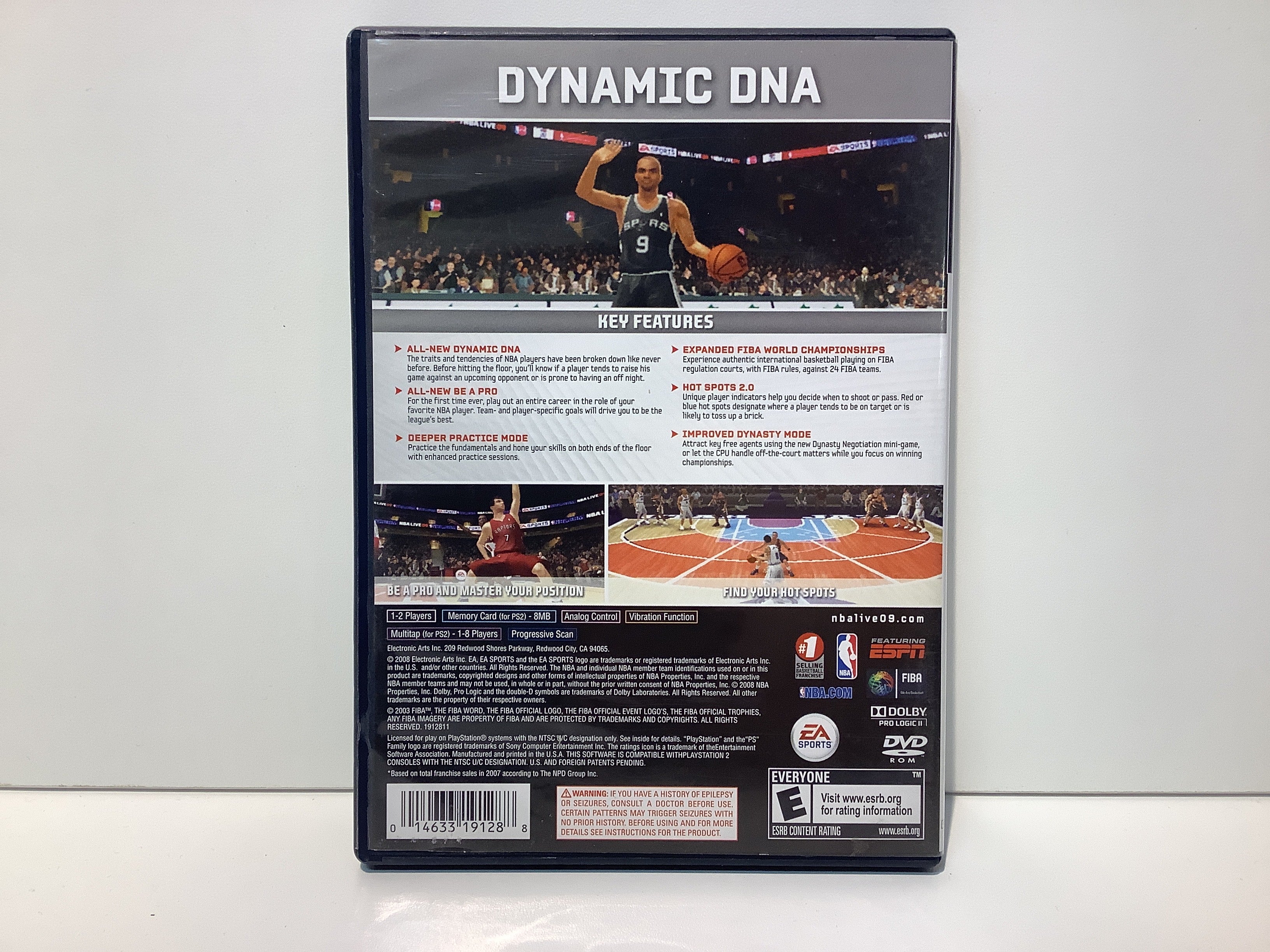 NBA Live 09 - Playstation 2 - Image 2
