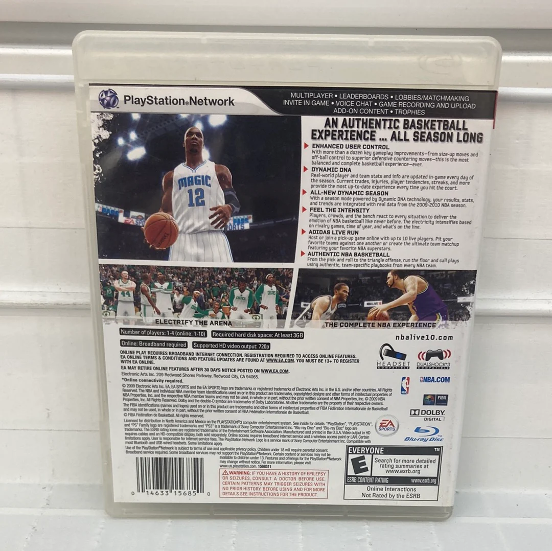 NBA Live 10 - Playstation 3 - Image 2