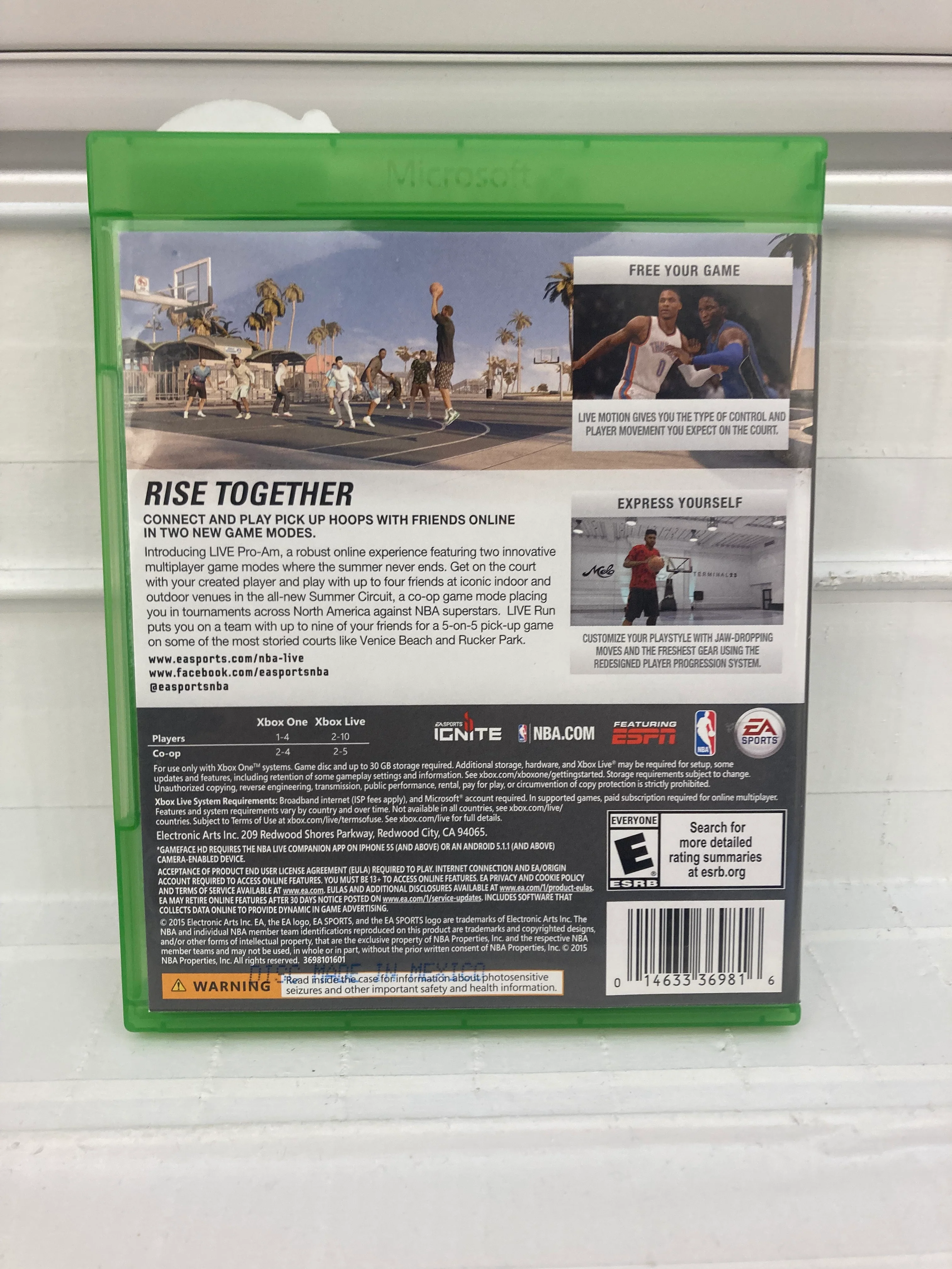 NBA Live 16 - Xbox One - Image 2