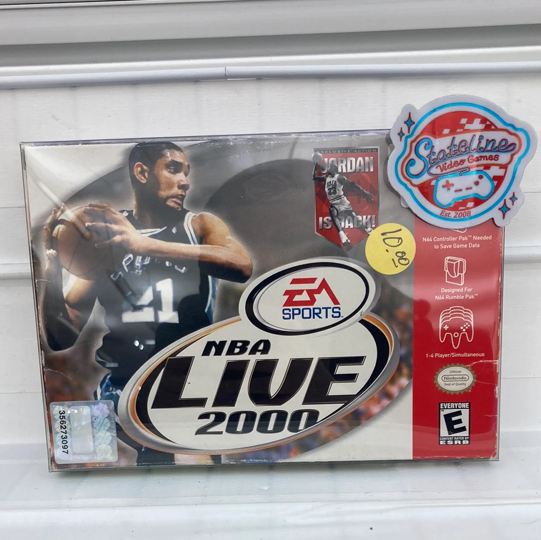 NBA Live 2000 - Nintendo 64
