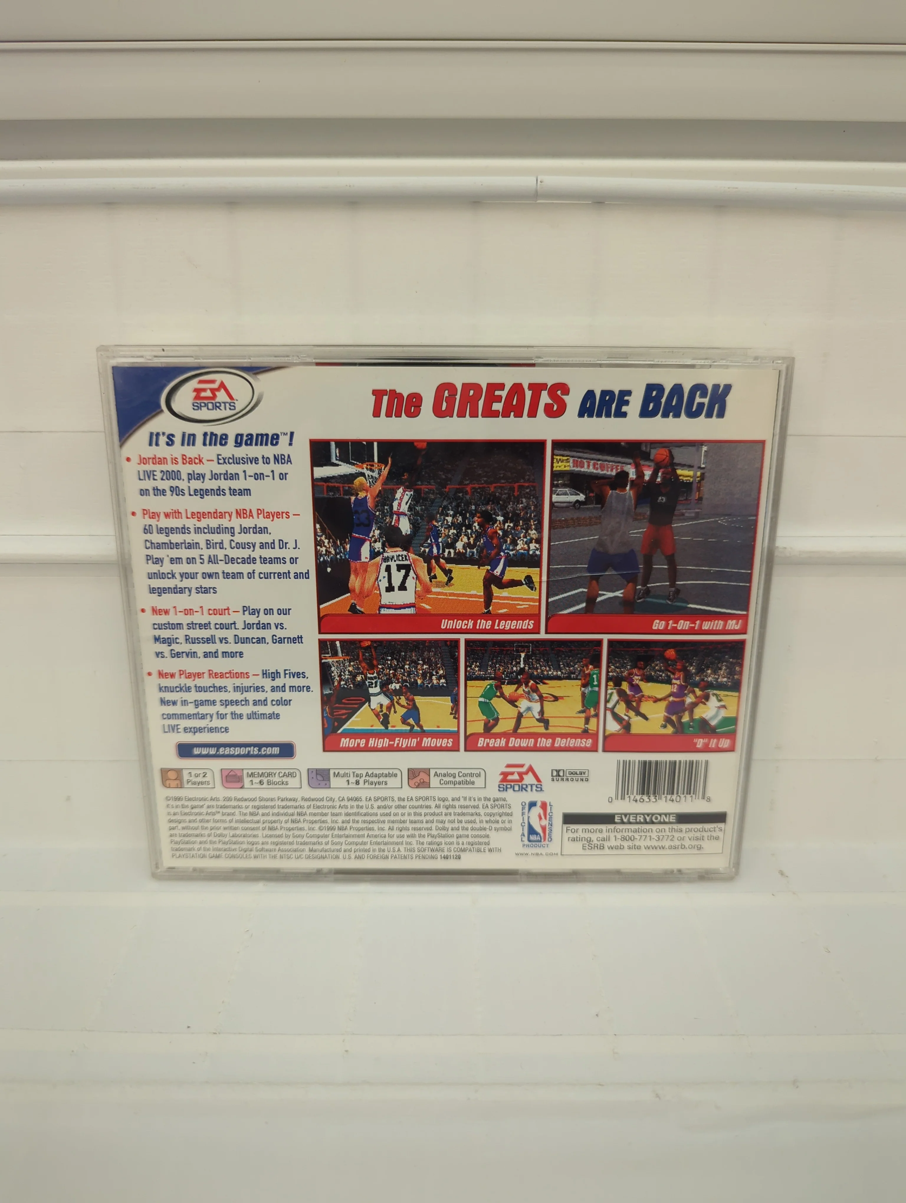 NBA Live 2000 - Playstation - Image 2