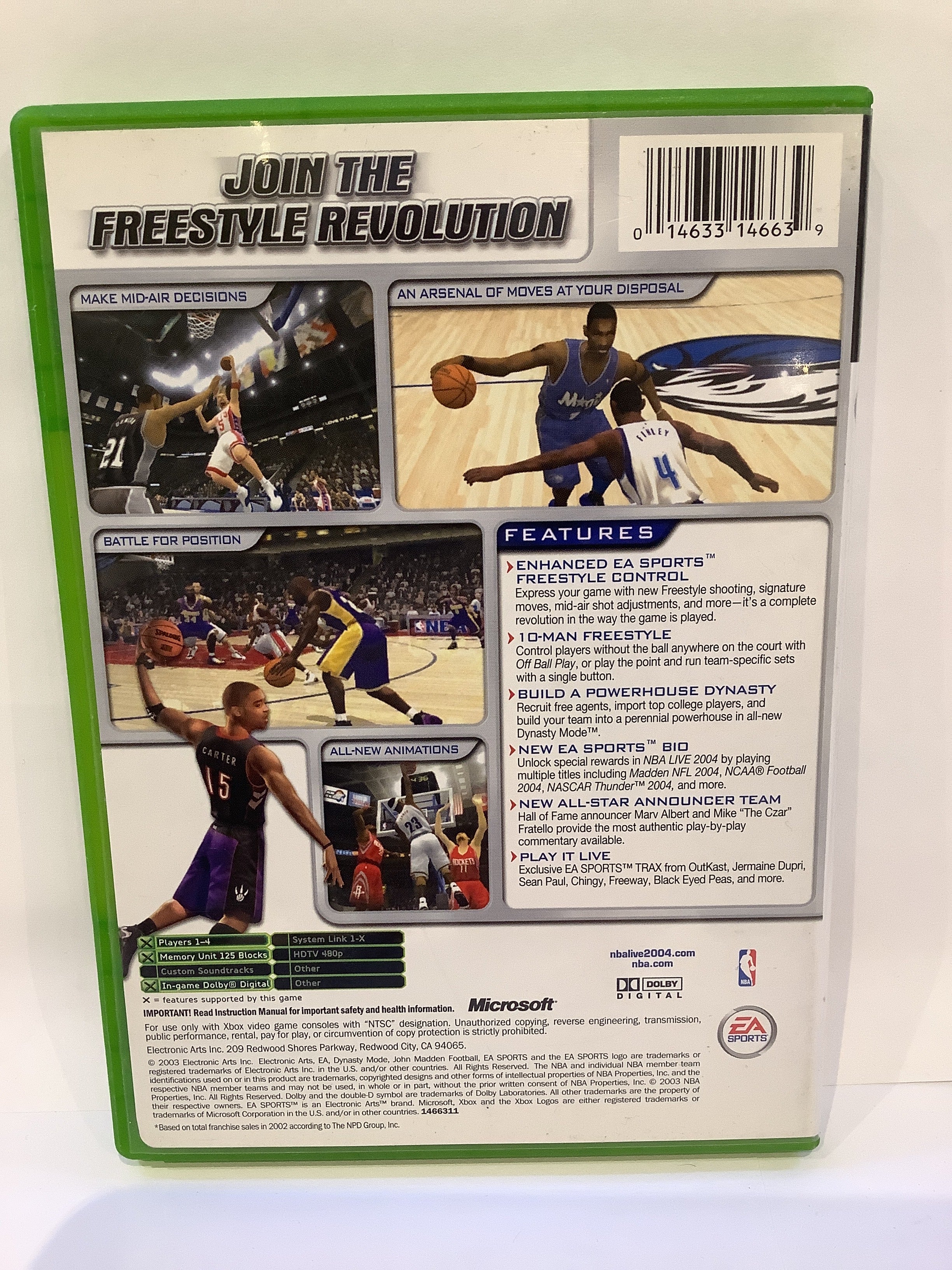 NBA Live 2004 - Xbox - Image 2