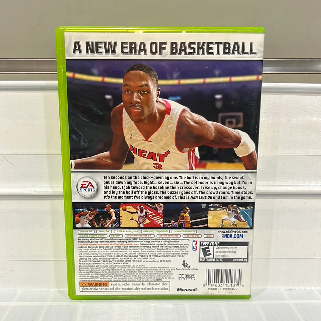 NBA Live 2006 - Xbox 360 - Image 2