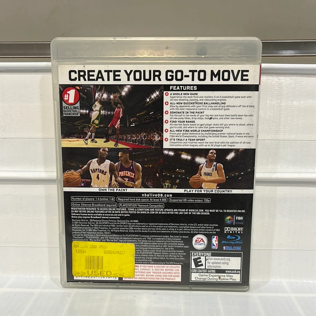 NBA Live 2008 - Playstation 3 - Image 2