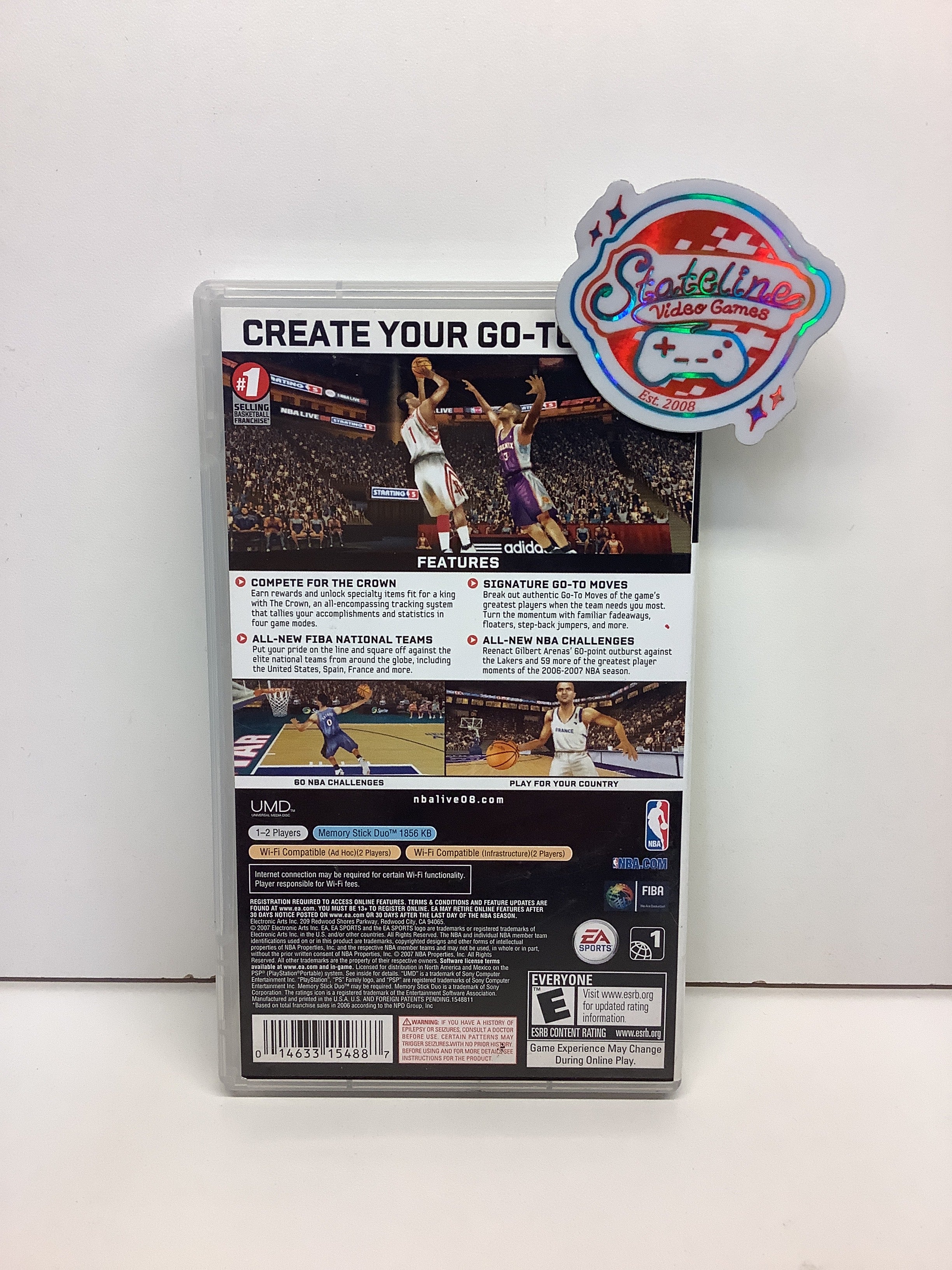 NBA Live 2008 - PSP - Image 2