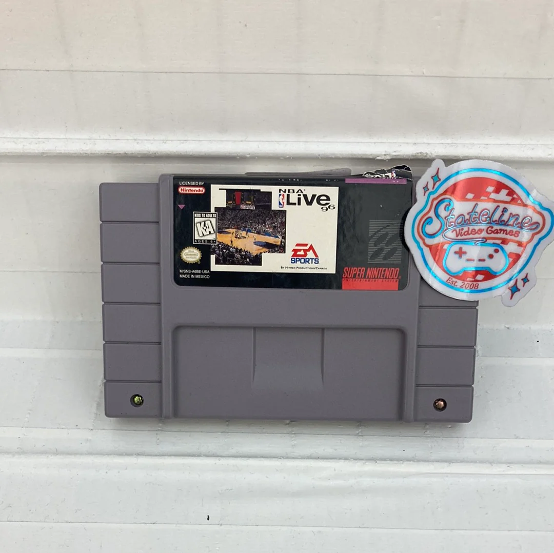 NBA Live 96 - Super Nintendo - Image 3