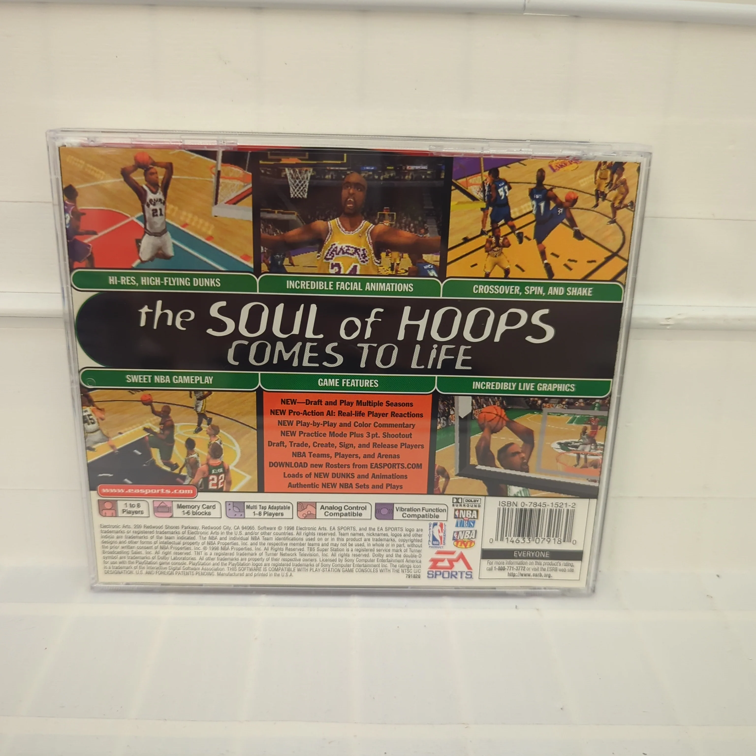 NBA Live 99 - Playstation - Image 2