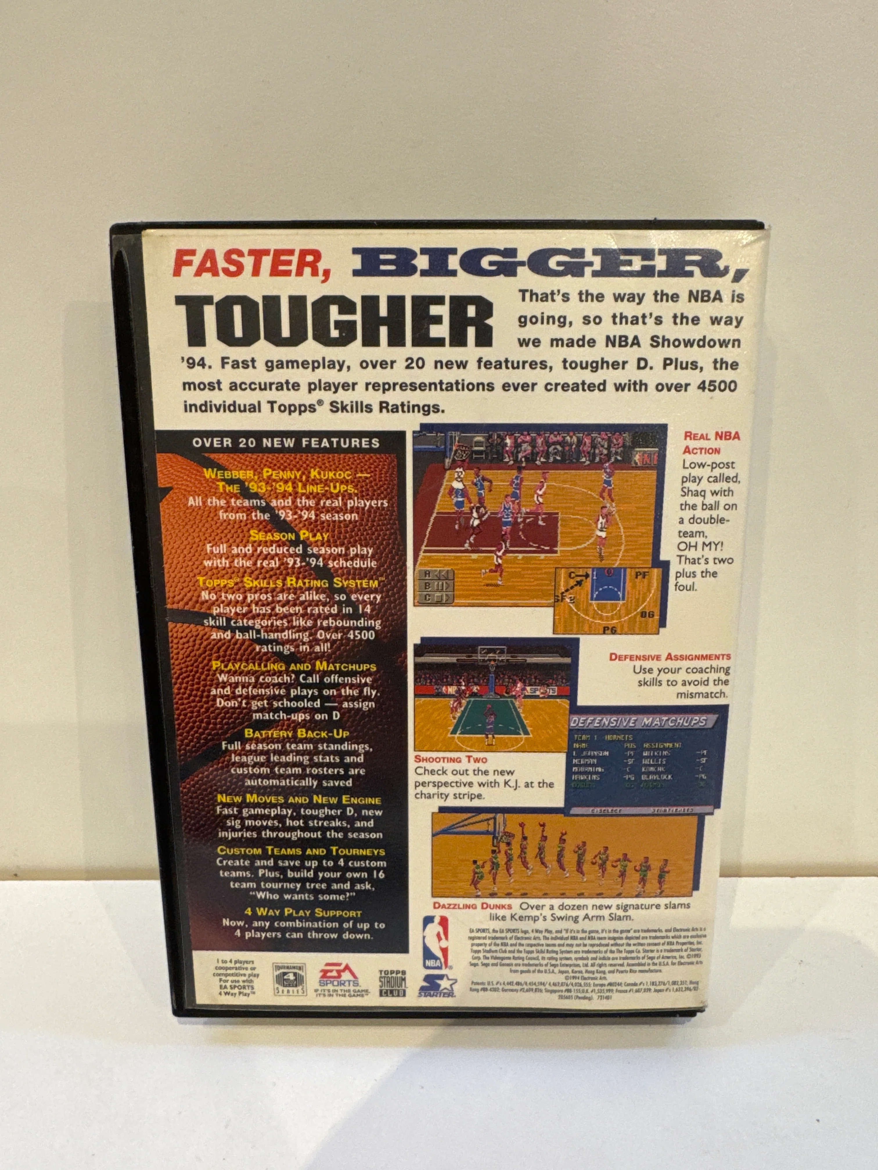 NBA Showdown 94 [Limited Edition] - Sega Genesis - Image 2