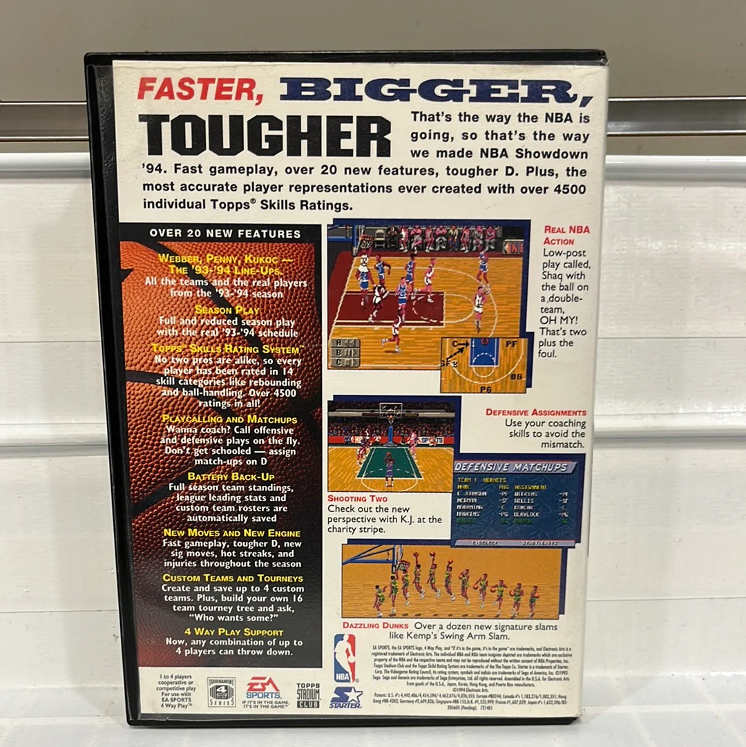 NBA Showdown 94 - Sega Genesis - Image 2