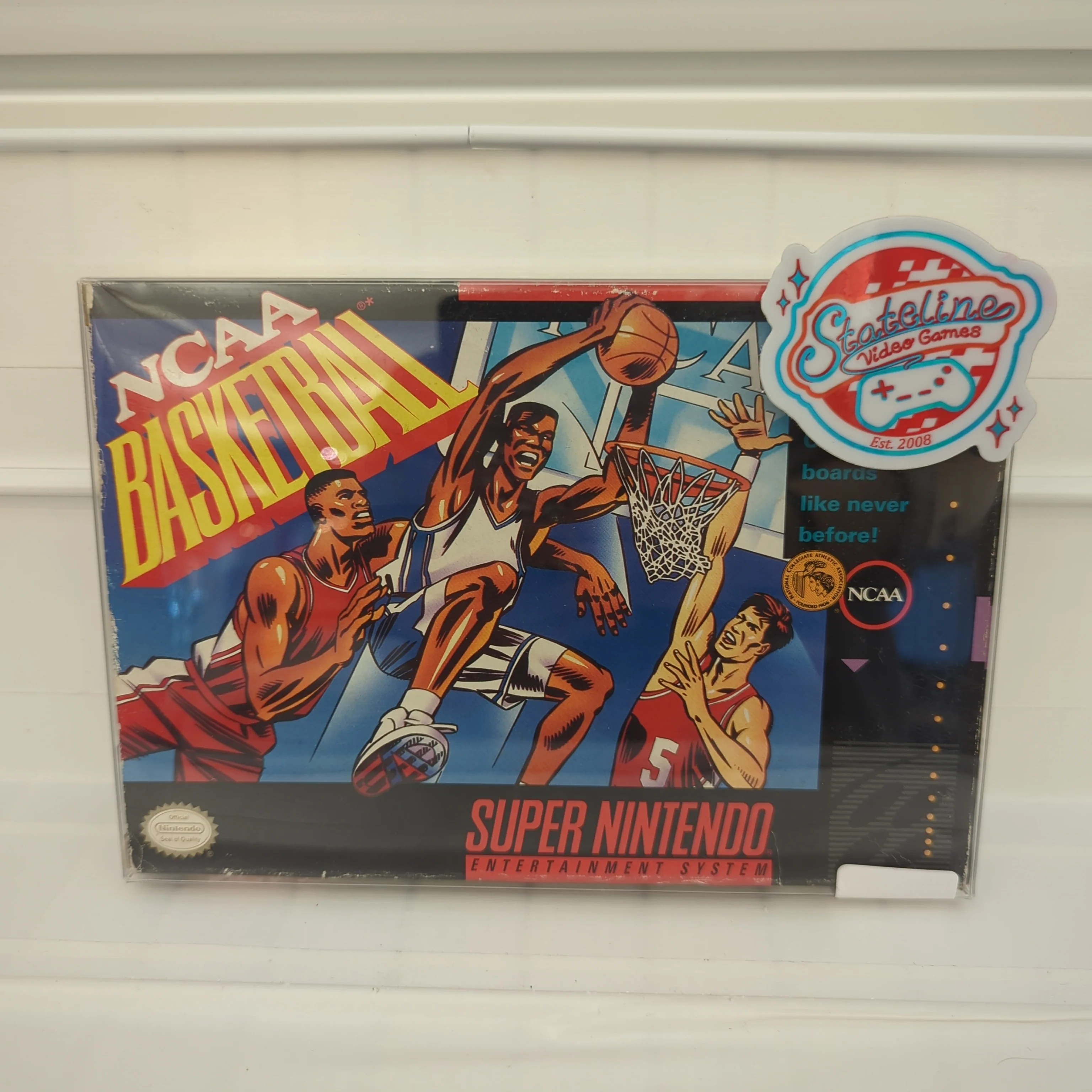NCAA Basketball - Super Nintendo - Image 2