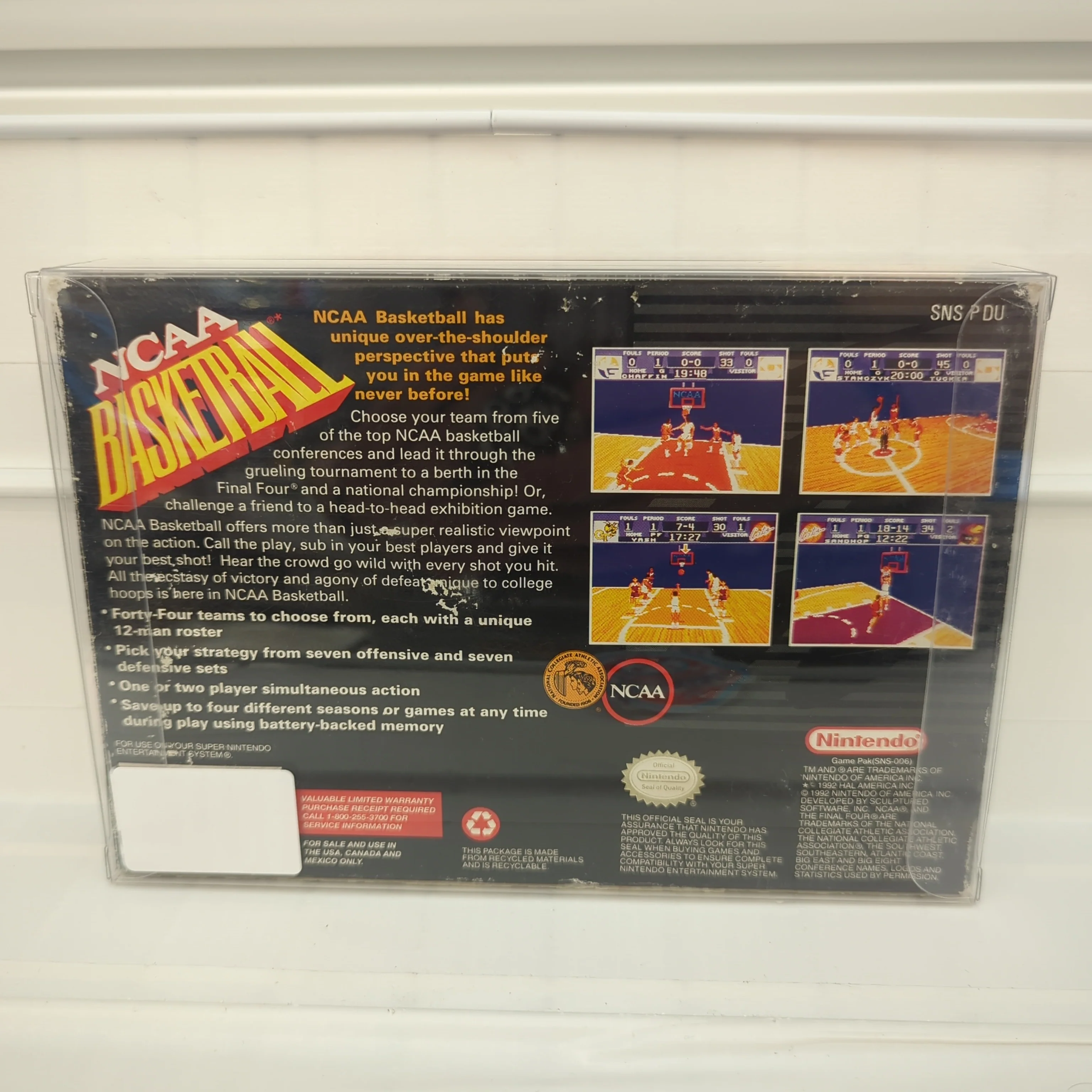 NCAA Basketball - Super Nintendo - Image 3