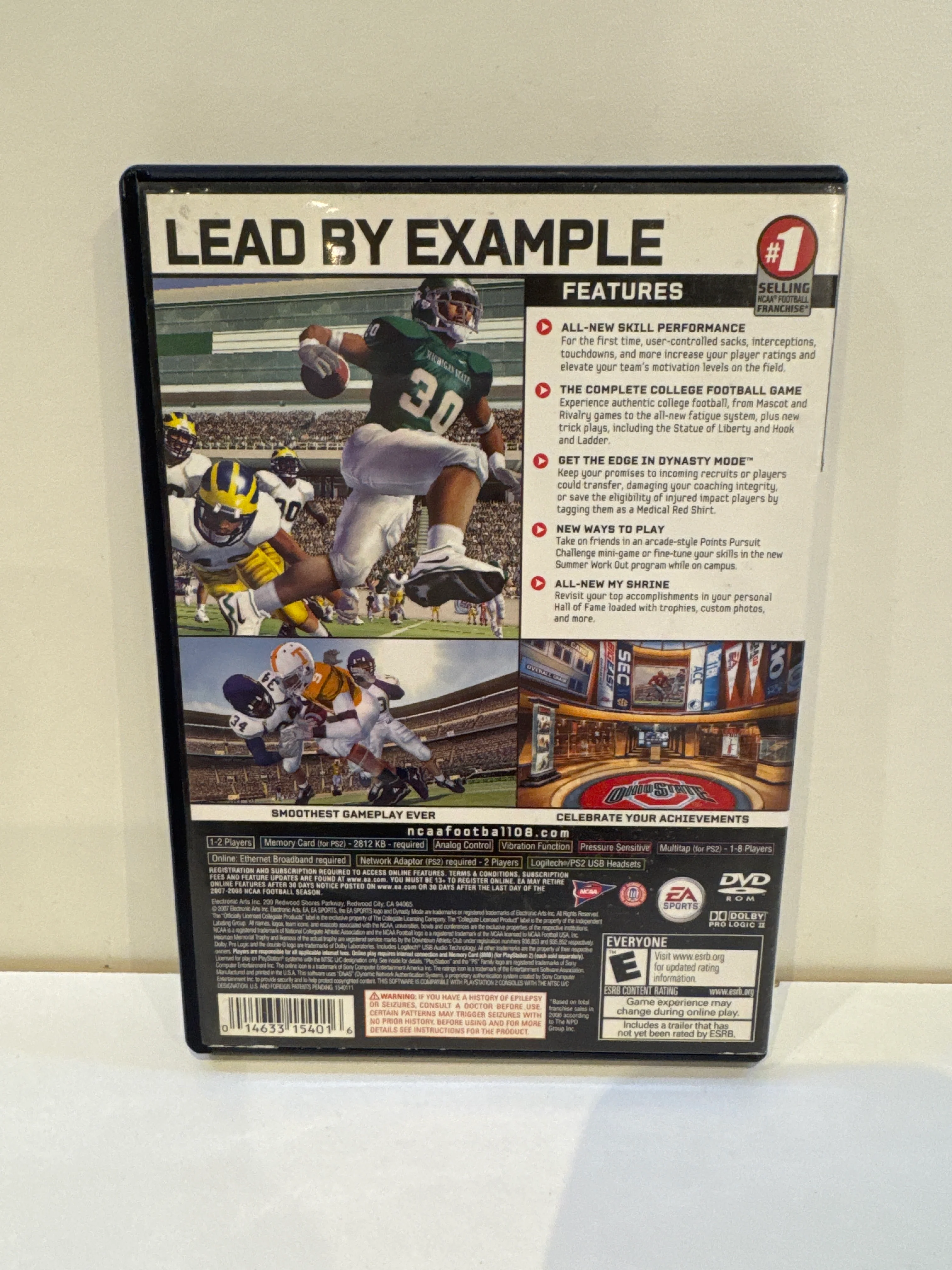 NCAA Football 08 - Playstation 2 - Image 2
