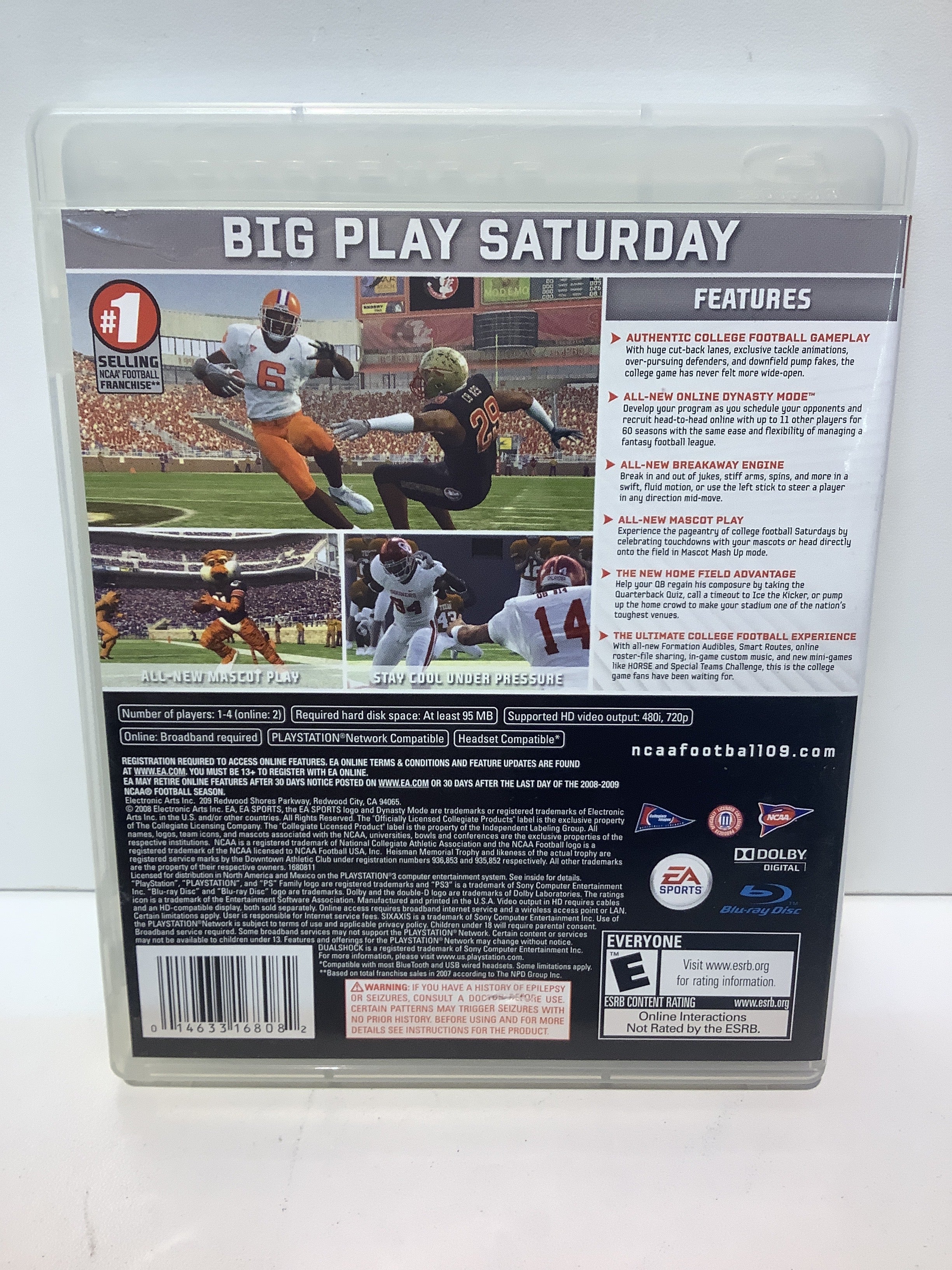 NCAA Football 09 - Playstation 3 - Image 2